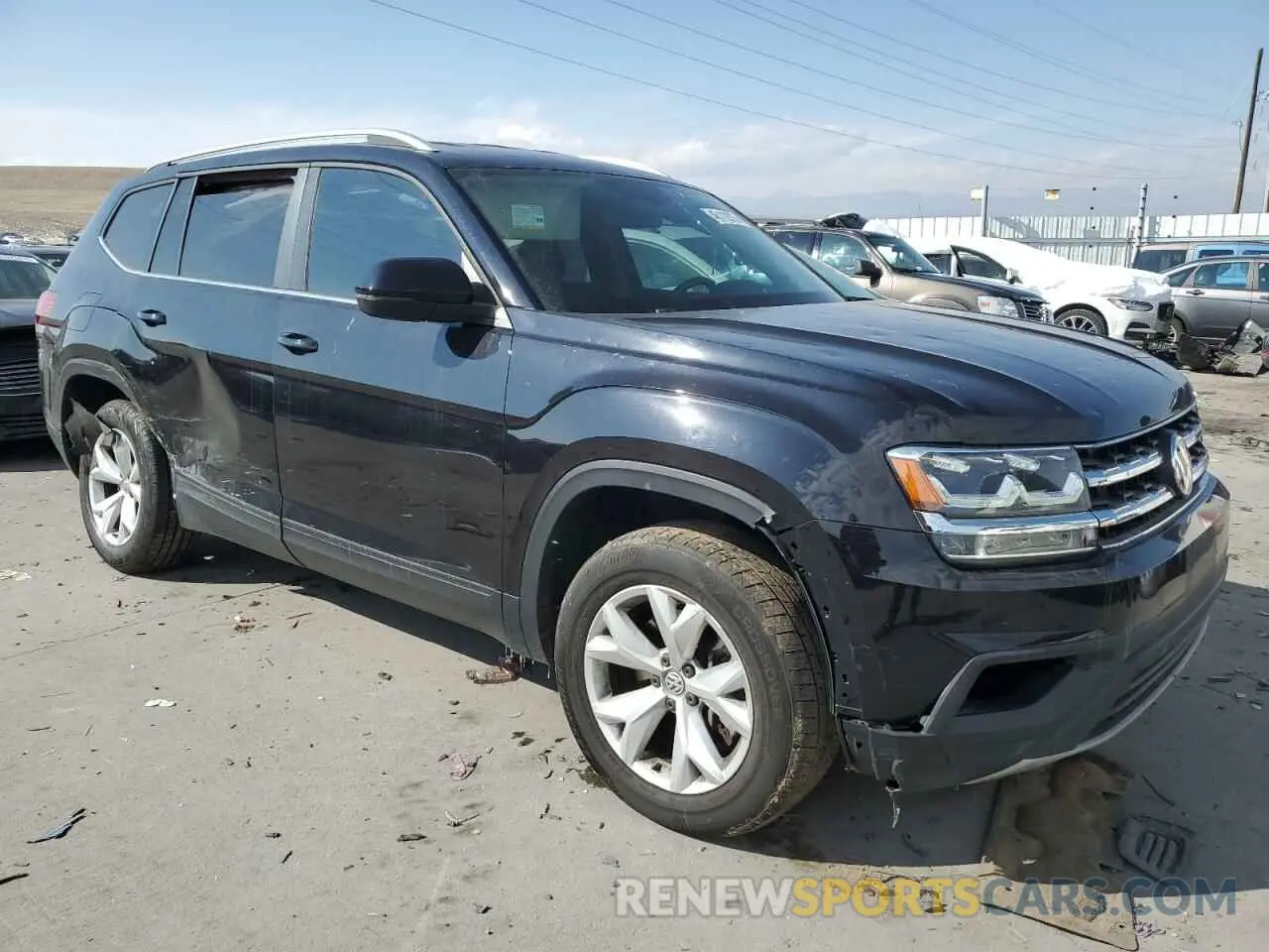 4 fotografías del automóvil dañado 1V2GR2CA5KC595139 VOLKSWAGEN ATLAS 2019