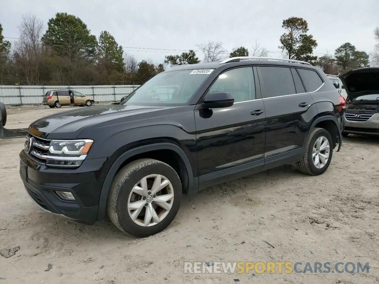 1 fotografías del automóvil dañado 1V2LR2CA0KC505636 VOLKSWAGEN ATLAS 2019