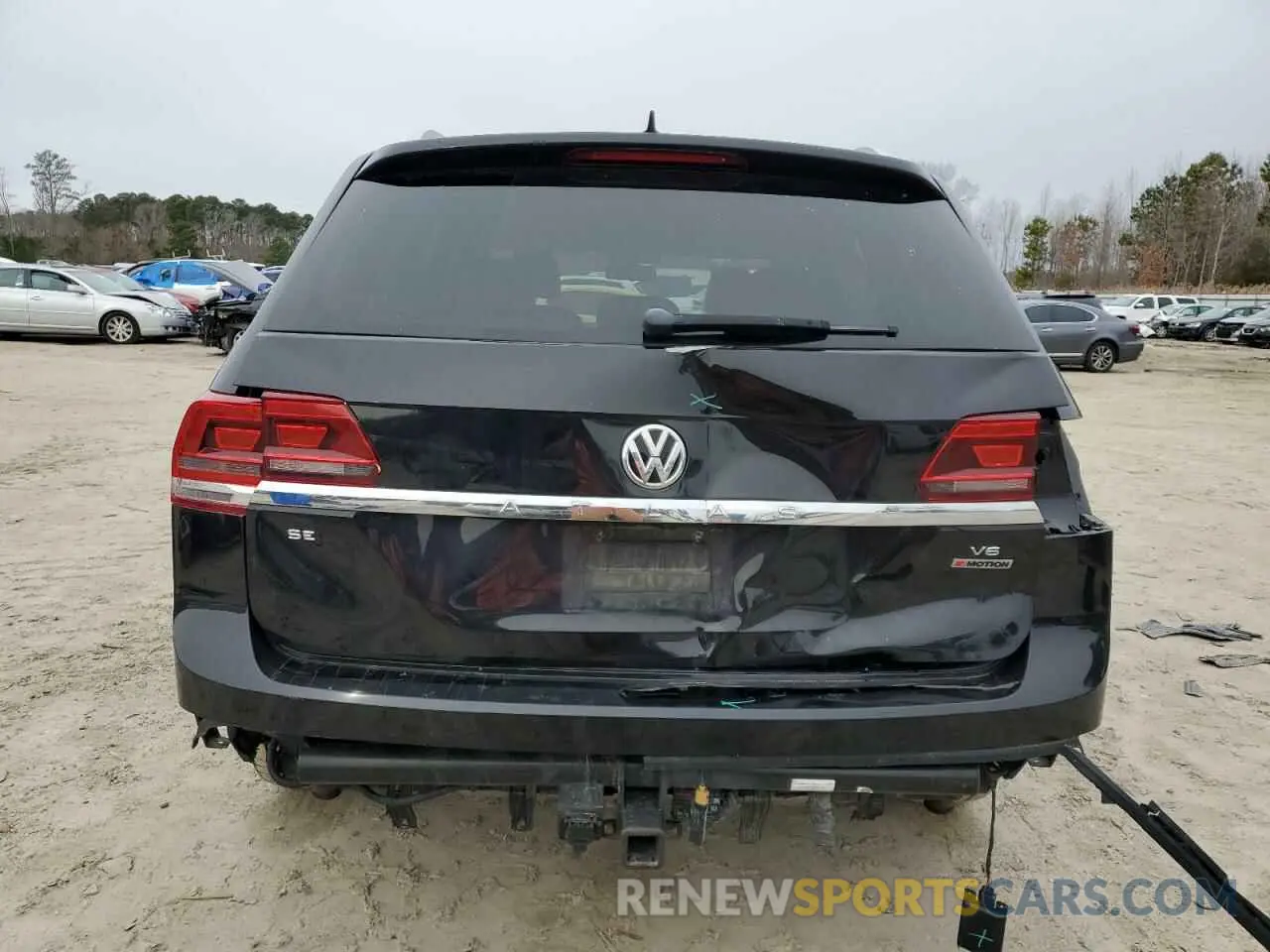 6 fotografías del automóvil dañado 1V2LR2CA0KC505636 VOLKSWAGEN ATLAS 2019
