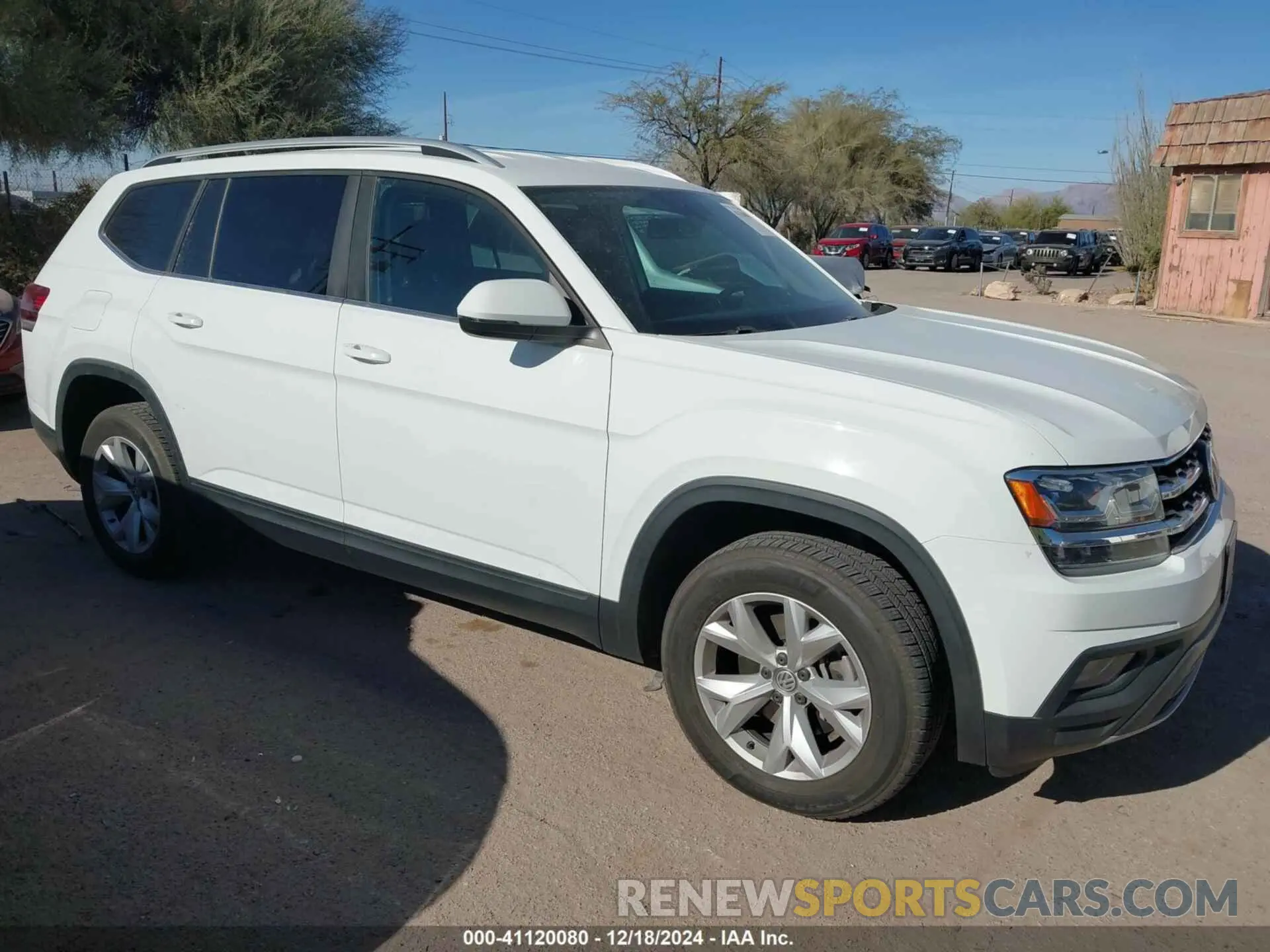 1 fotografías del automóvil dañado 1V2LR2CA0KC548163 VOLKSWAGEN ATLAS 2019