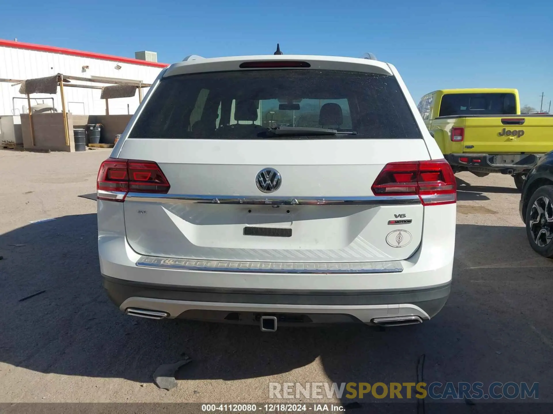 16 fotografías del automóvil dañado 1V2LR2CA0KC548163 VOLKSWAGEN ATLAS 2019