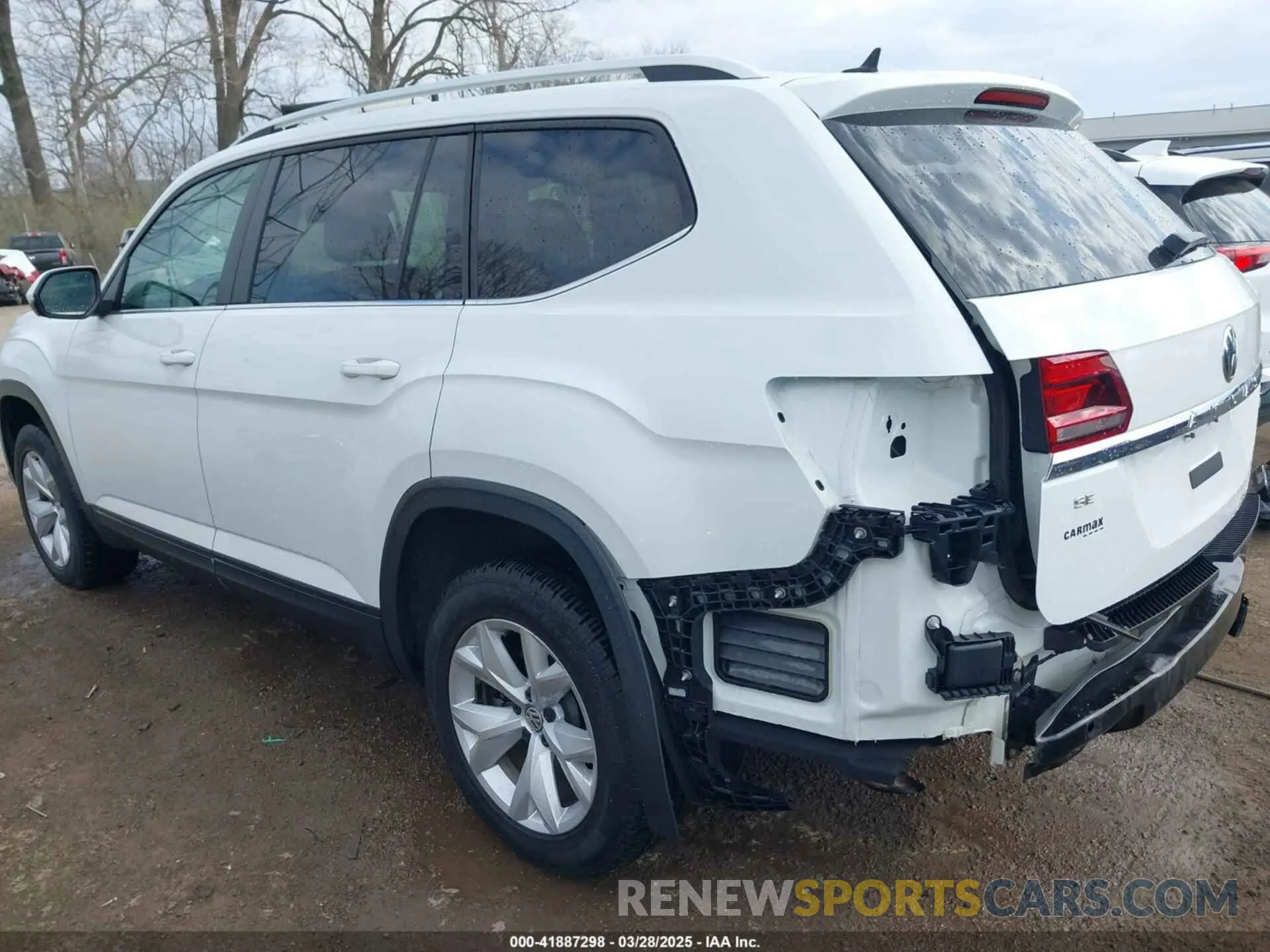 3 fotografías del automóvil dañado 1V2LR2CA3KC543118 VOLKSWAGEN ATLAS 2019