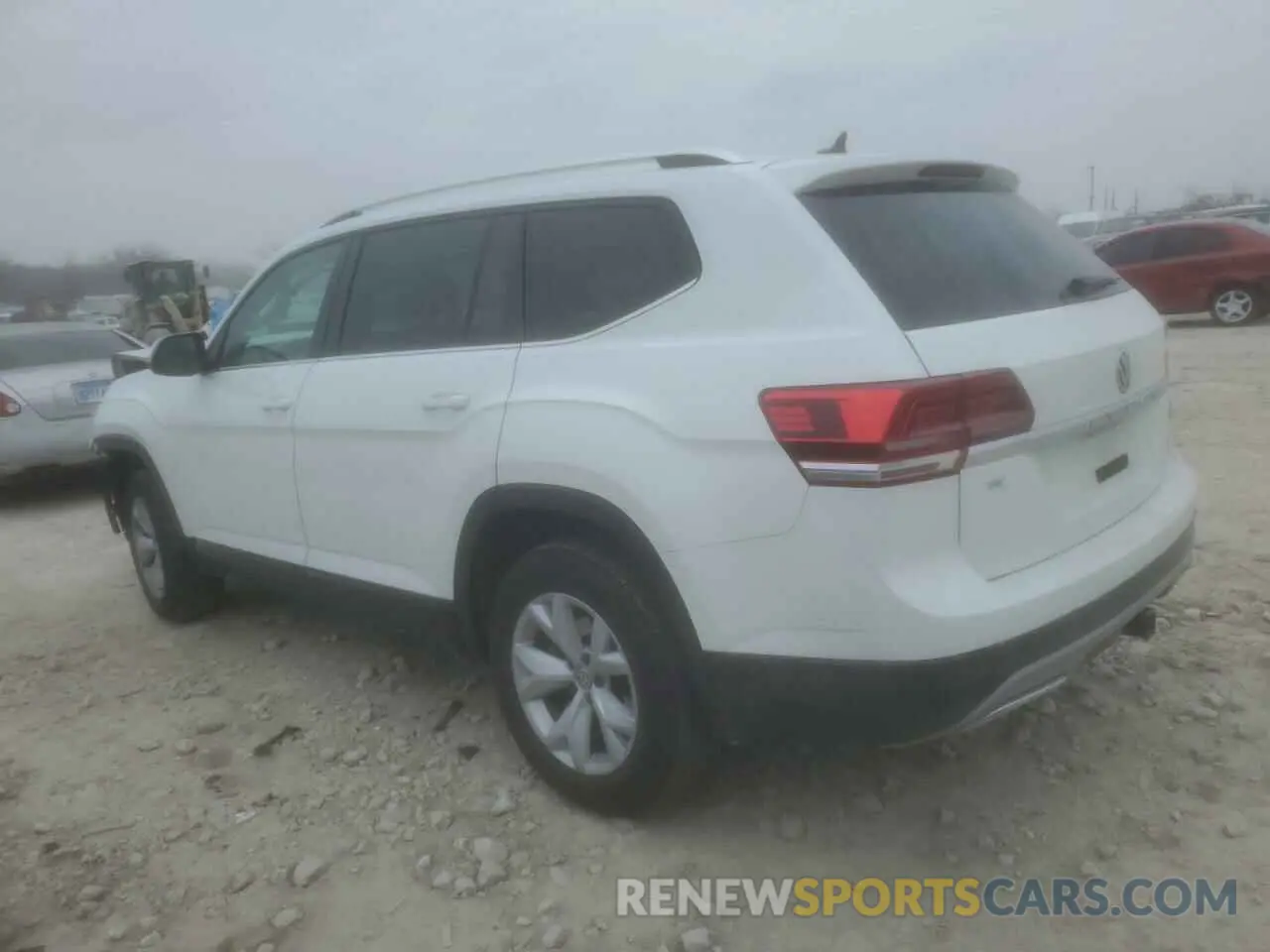 2 fotografías del automóvil dañado 1V2LR2CA5KC541189 VOLKSWAGEN ATLAS 2019