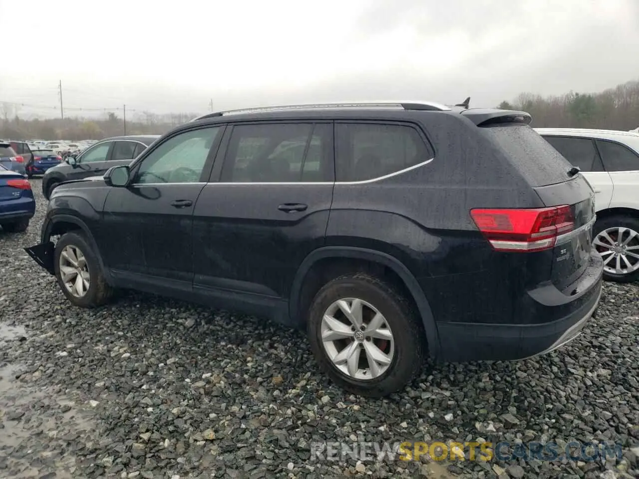 2 fotografías del automóvil dañado 1V2LR2CA6KC592782 VOLKSWAGEN ATLAS 2019