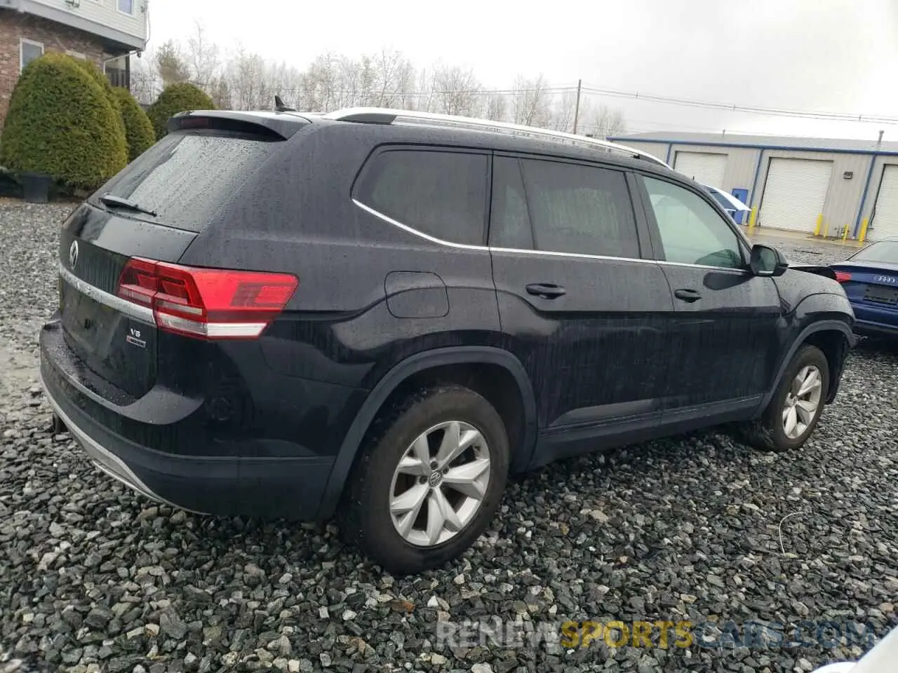 3 fotografías del automóvil dañado 1V2LR2CA6KC592782 VOLKSWAGEN ATLAS 2019