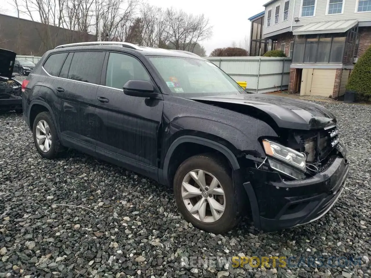4 fotografías del automóvil dañado 1V2LR2CA6KC592782 VOLKSWAGEN ATLAS 2019