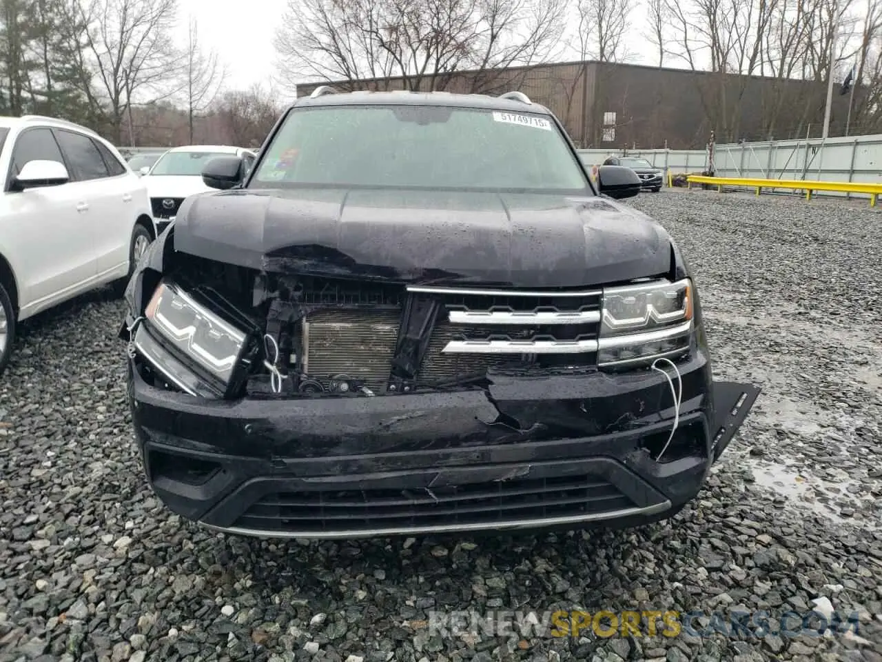 5 fotografías del automóvil dañado 1V2LR2CA6KC592782 VOLKSWAGEN ATLAS 2019