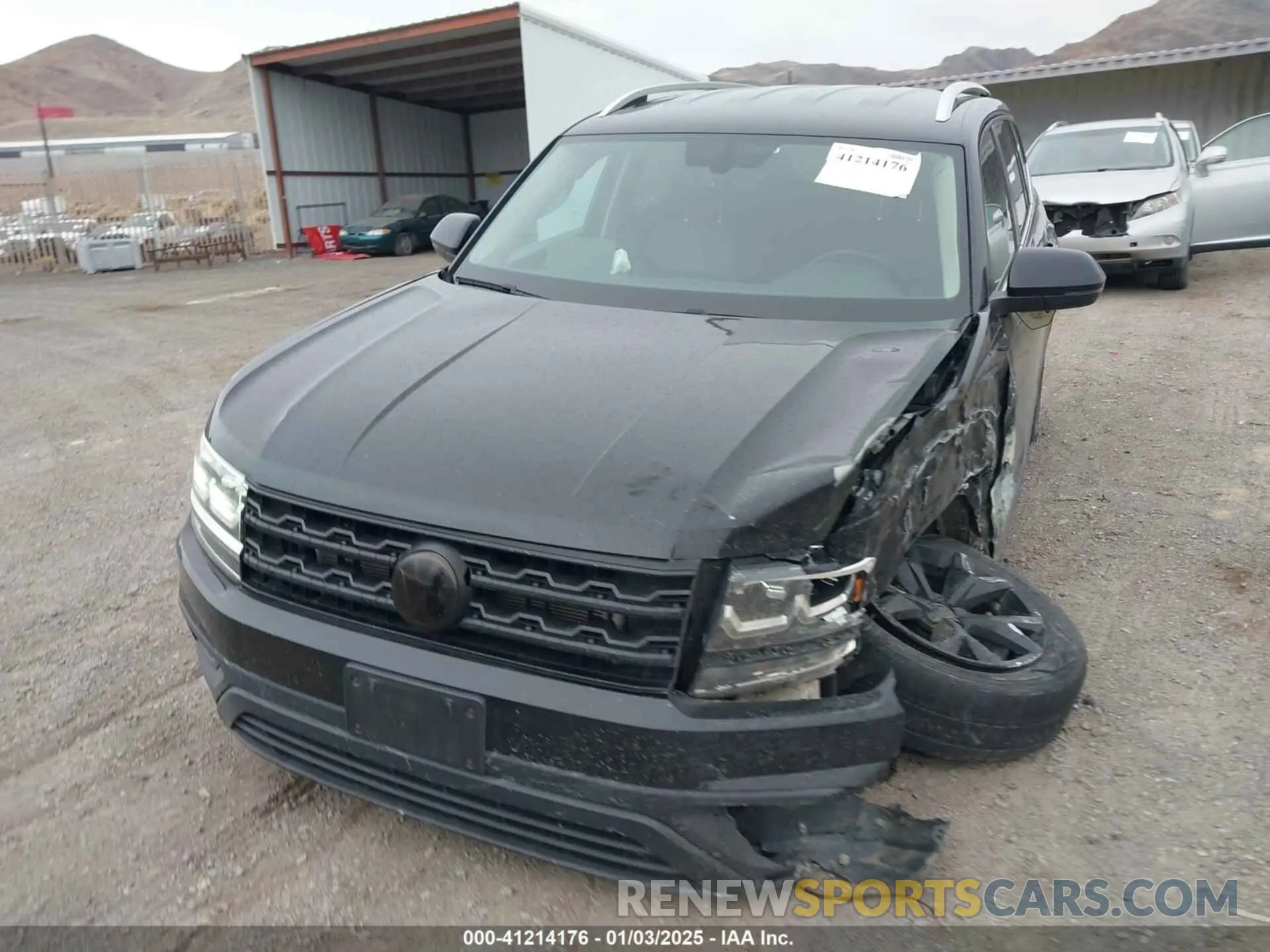 12 fotografías del automóvil dañado 1V2LR2CA9KC540062 VOLKSWAGEN ATLAS 2019