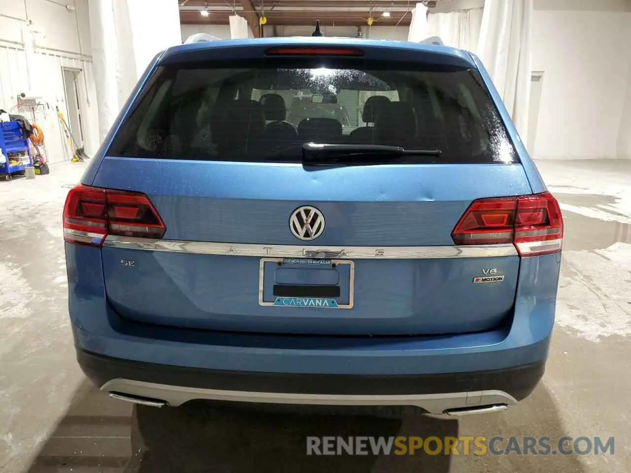 6 fotografías del automóvil dañado 1V2LR2CAXKC575578 VOLKSWAGEN ATLAS 2019