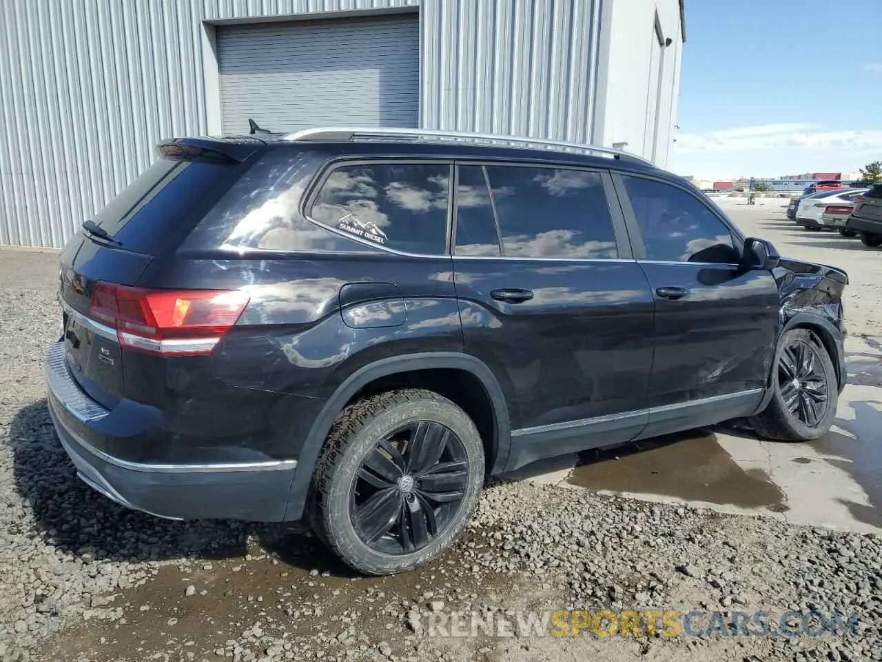 3 fotografías del automóvil dañado 1V2MR2CA0KC586304 VOLKSWAGEN ATLAS 2019