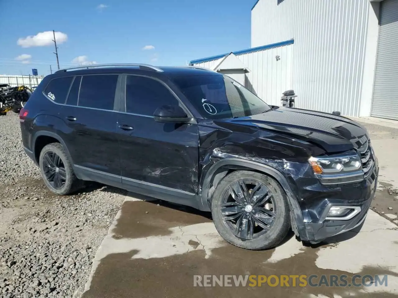 4 fotografías del automóvil dañado 1V2MR2CA0KC586304 VOLKSWAGEN ATLAS 2019