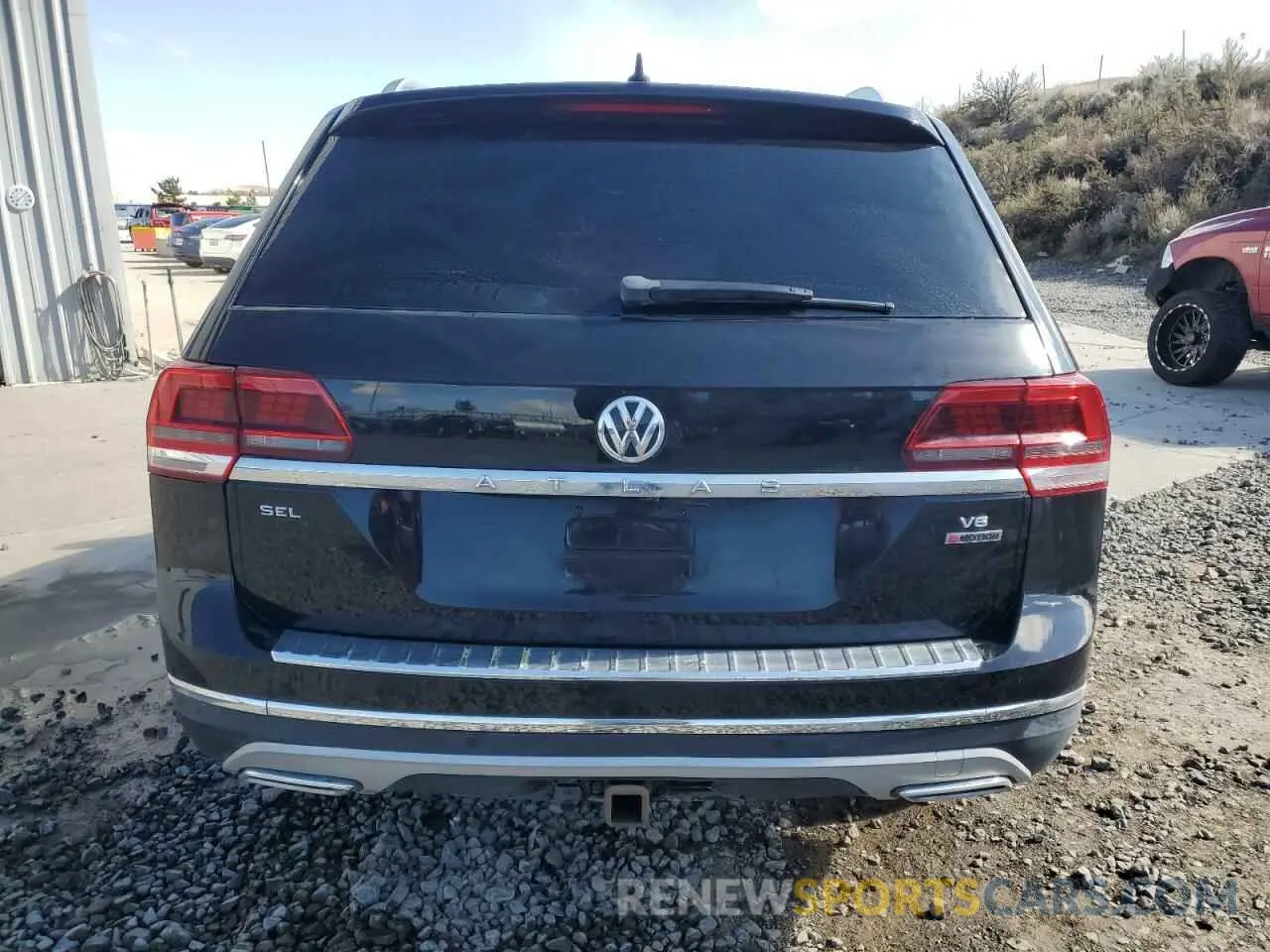 6 fotografías del automóvil dañado 1V2MR2CA0KC586304 VOLKSWAGEN ATLAS 2019