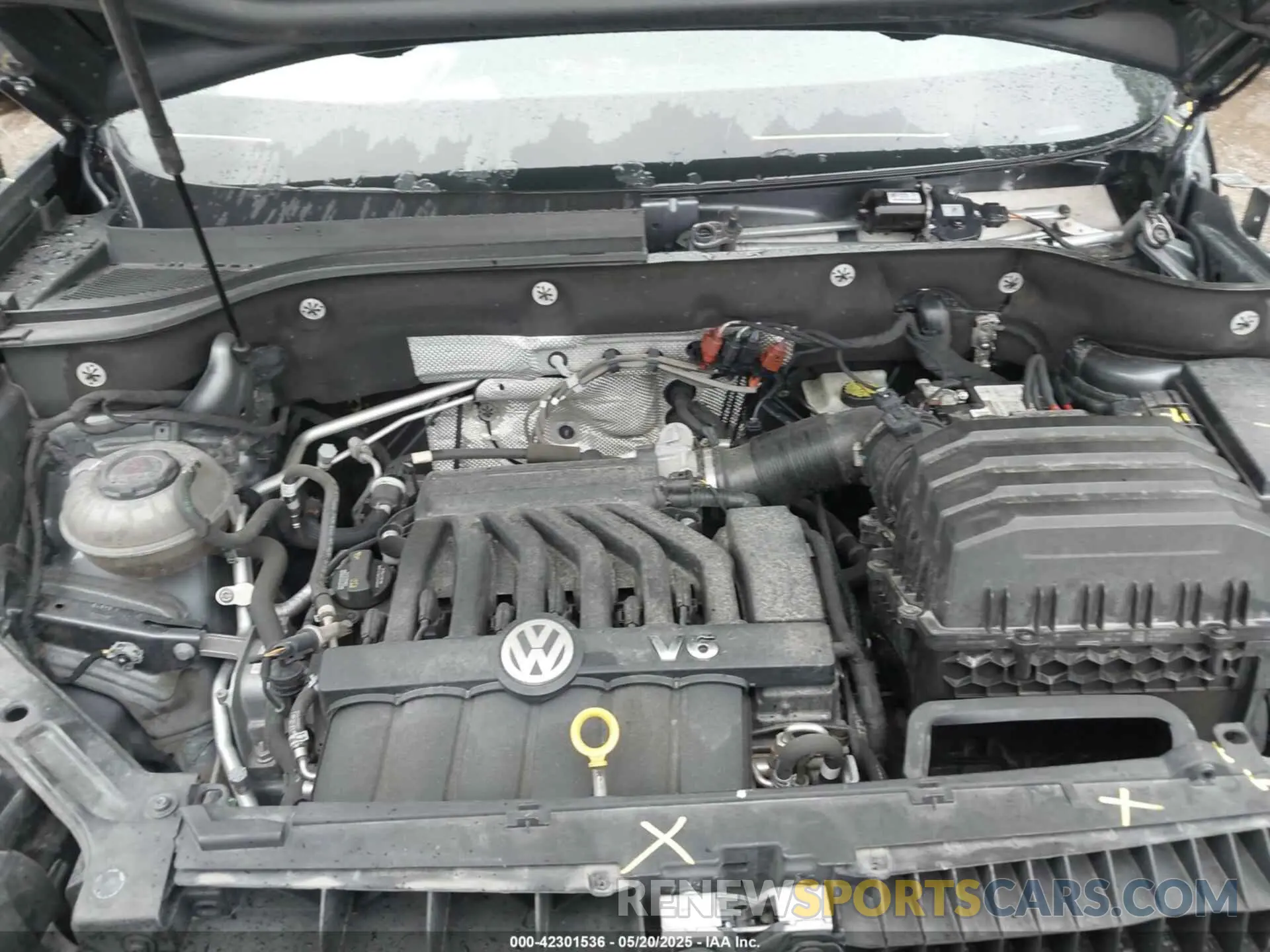 10 fotografías del automóvil dañado 1V2MR2CA1KC615261 VOLKSWAGEN ATLAS 2019
