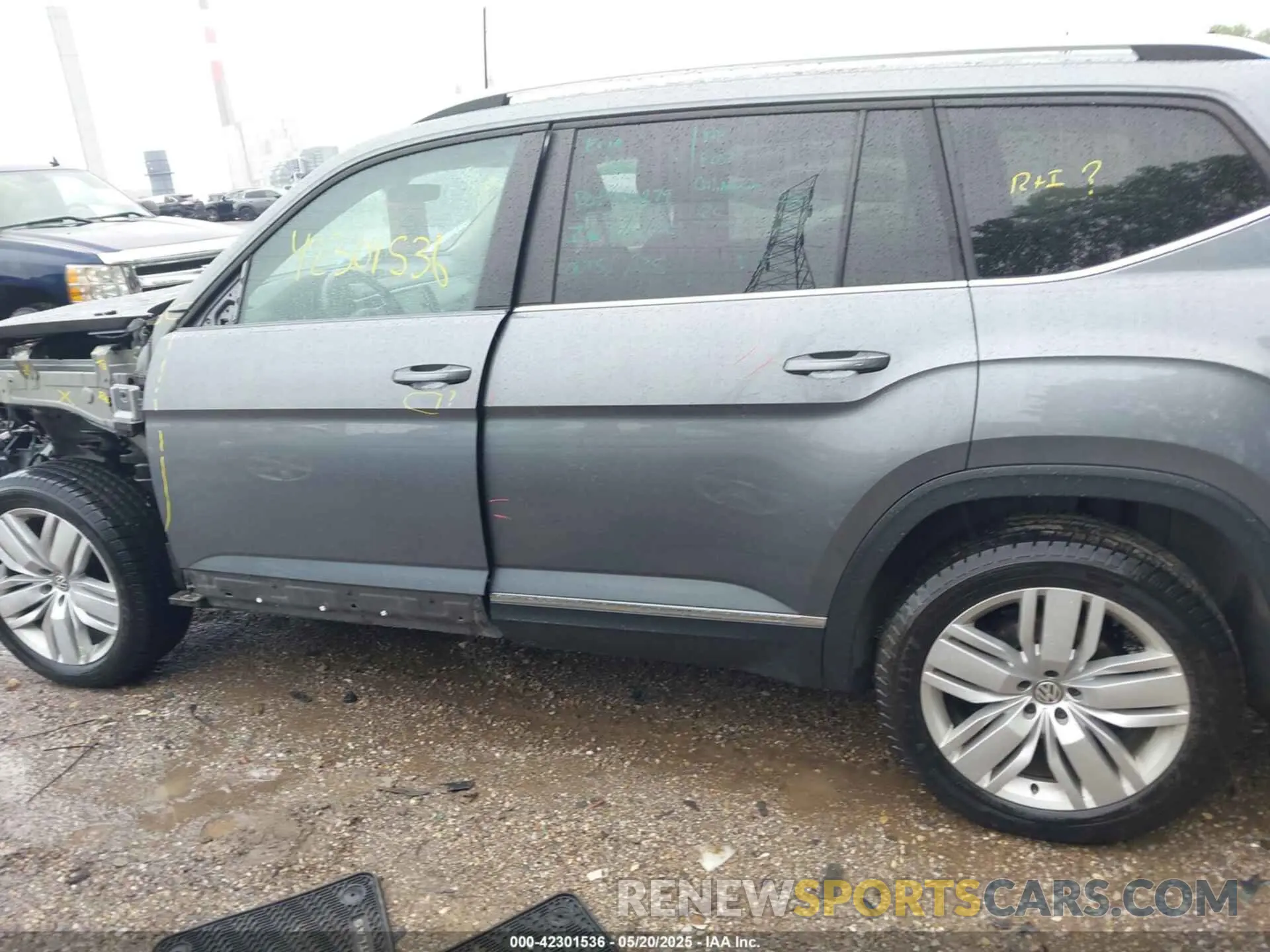 14 fotografías del automóvil dañado 1V2MR2CA1KC615261 VOLKSWAGEN ATLAS 2019
