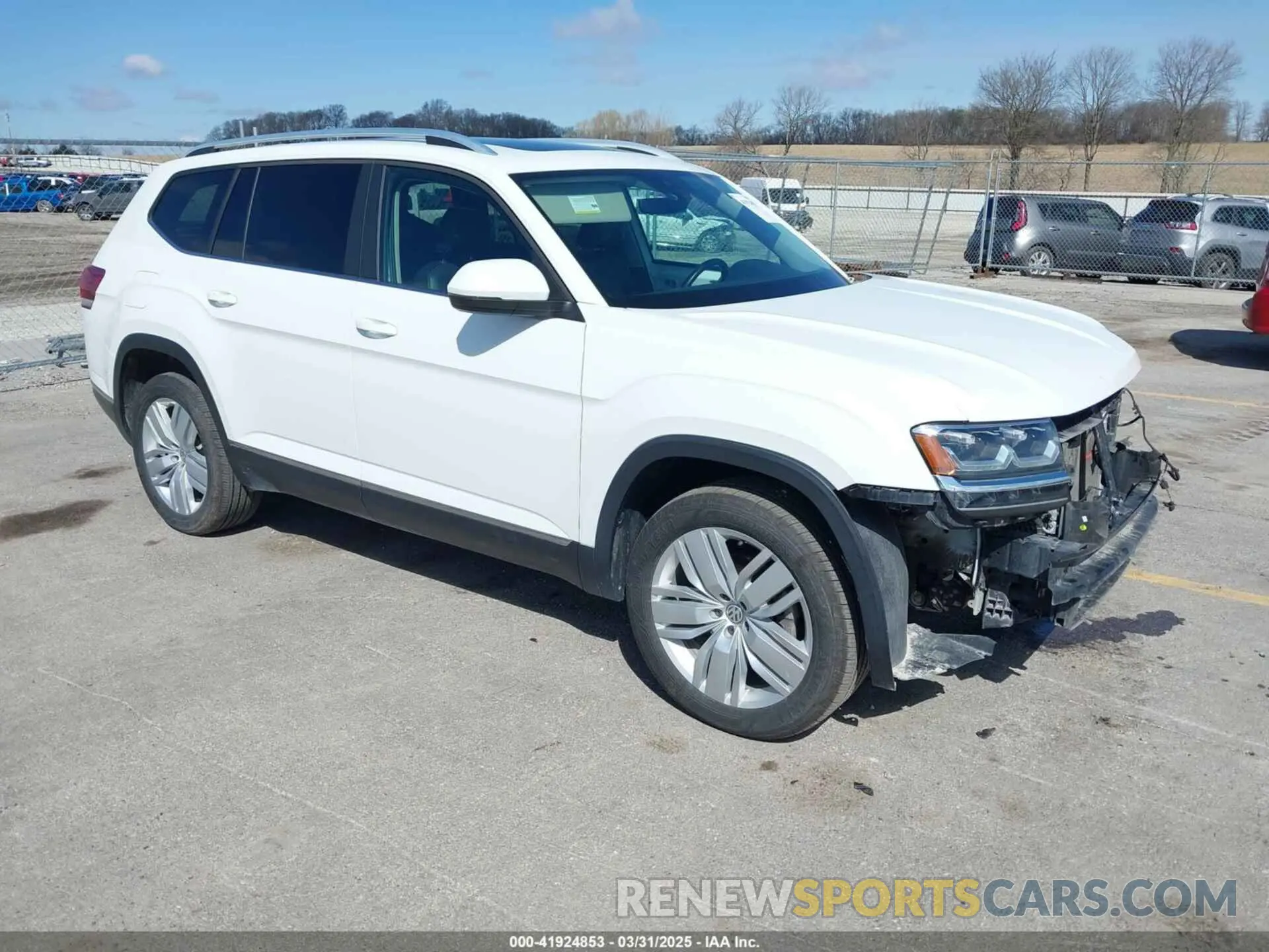 1 fotografías del automóvil dañado 1V2MR2CA2KC597854 VOLKSWAGEN ATLAS 2019