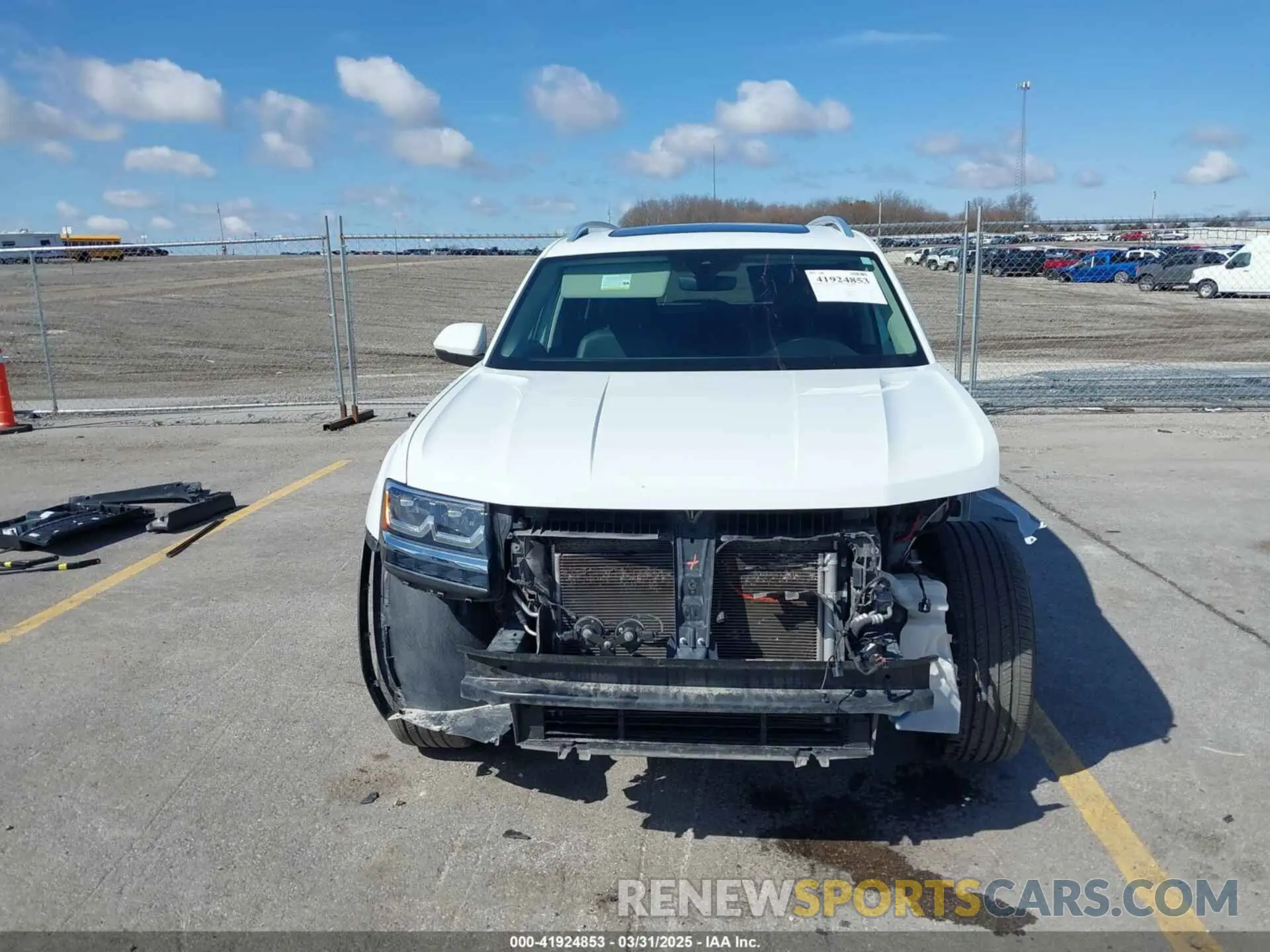 6 fotografías del automóvil dañado 1V2MR2CA2KC597854 VOLKSWAGEN ATLAS 2019