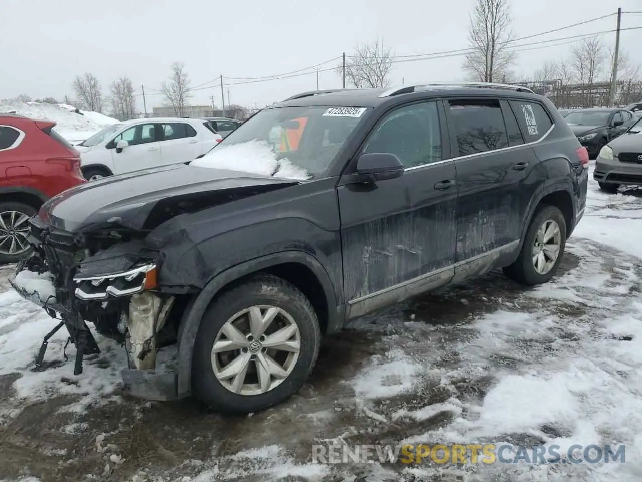 1 fotografías del automóvil dañado 1V2MR2CA2KC606617 VOLKSWAGEN ATLAS 2019