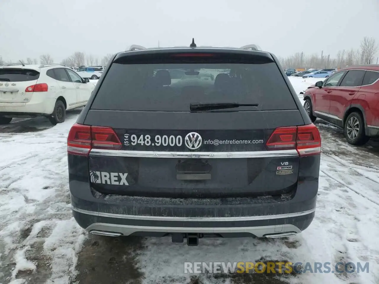 6 fotografías del automóvil dañado 1V2MR2CA2KC606617 VOLKSWAGEN ATLAS 2019