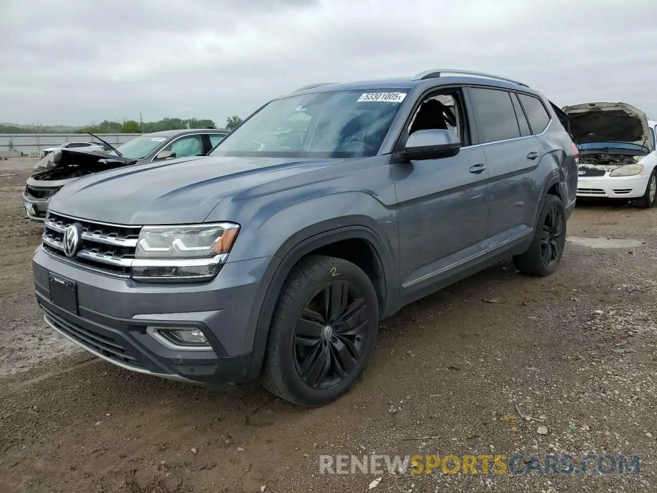 1 fotografías del automóvil dañado 1V2MR2CA5KC539270 VOLKSWAGEN ATLAS 2019