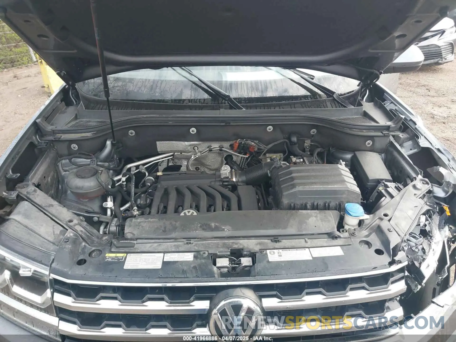 10 fotografías del automóvil dañado 1V2MR2CA5KC610726 VOLKSWAGEN ATLAS 2019