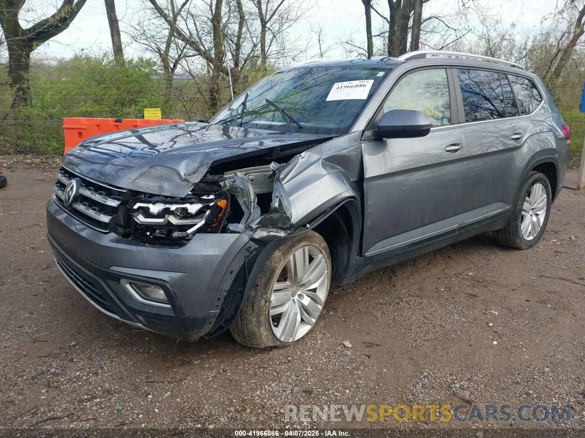 6 fotografías del automóvil dañado 1V2MR2CA5KC610726 VOLKSWAGEN ATLAS 2019