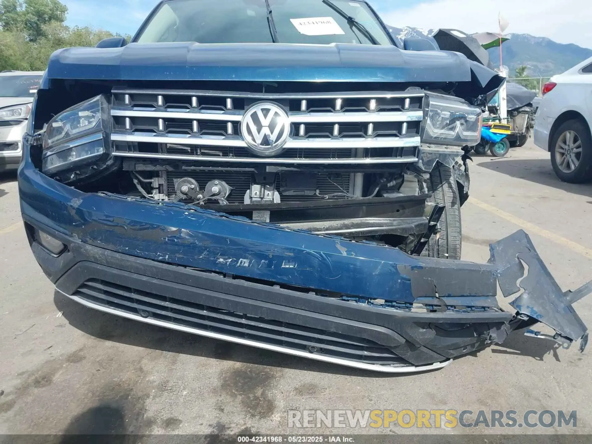 6 fotografías del automóvil dañado 1V2MR2CA6KC612422 VOLKSWAGEN ATLAS 2019