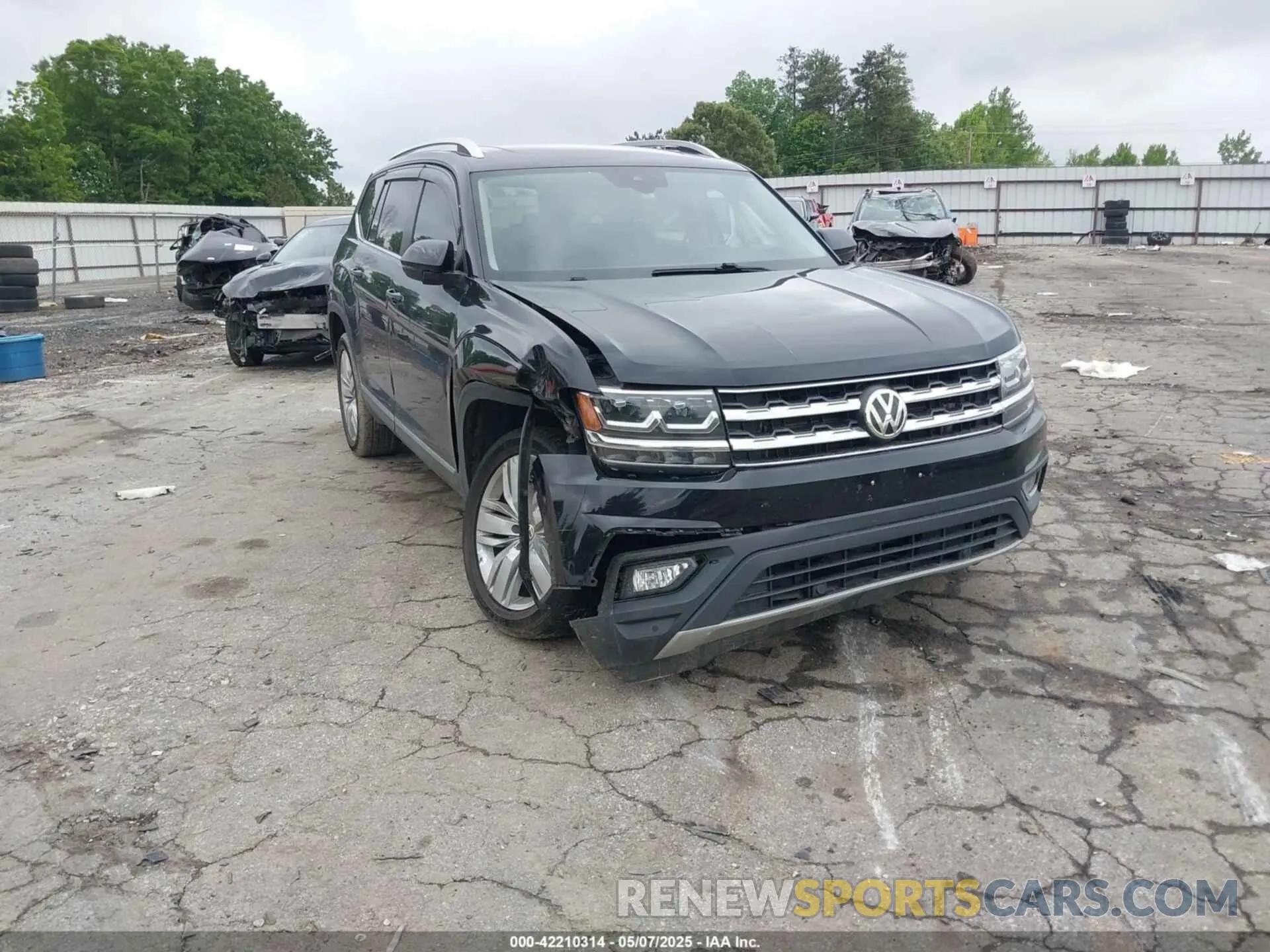 1 fotografías del automóvil dañado 1V2MR2CA9KC538672 VOLKSWAGEN ATLAS 2019
