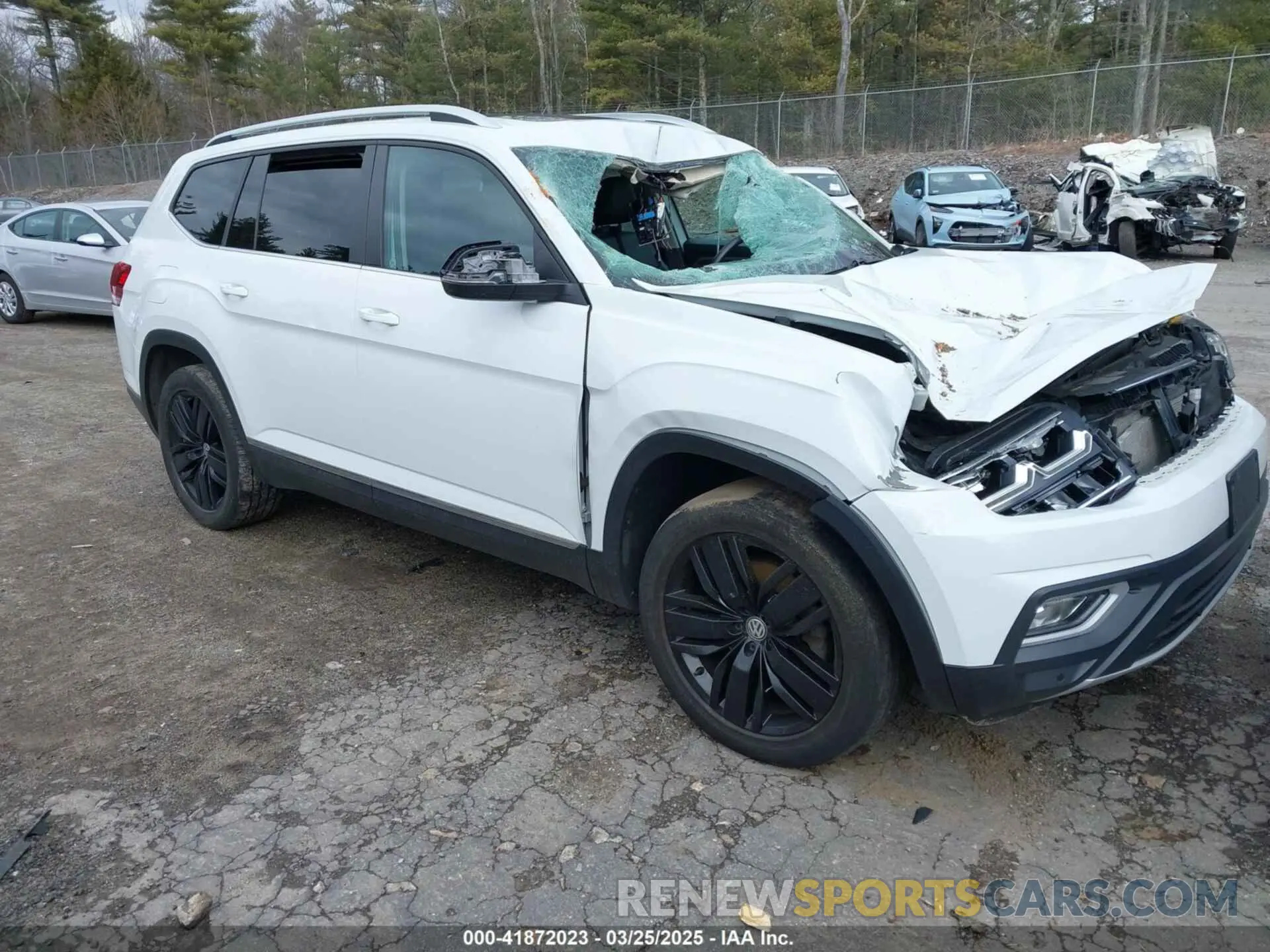 1 fotografías del automóvil dañado 1V2MR2CAXKC594264 VOLKSWAGEN ATLAS 2019