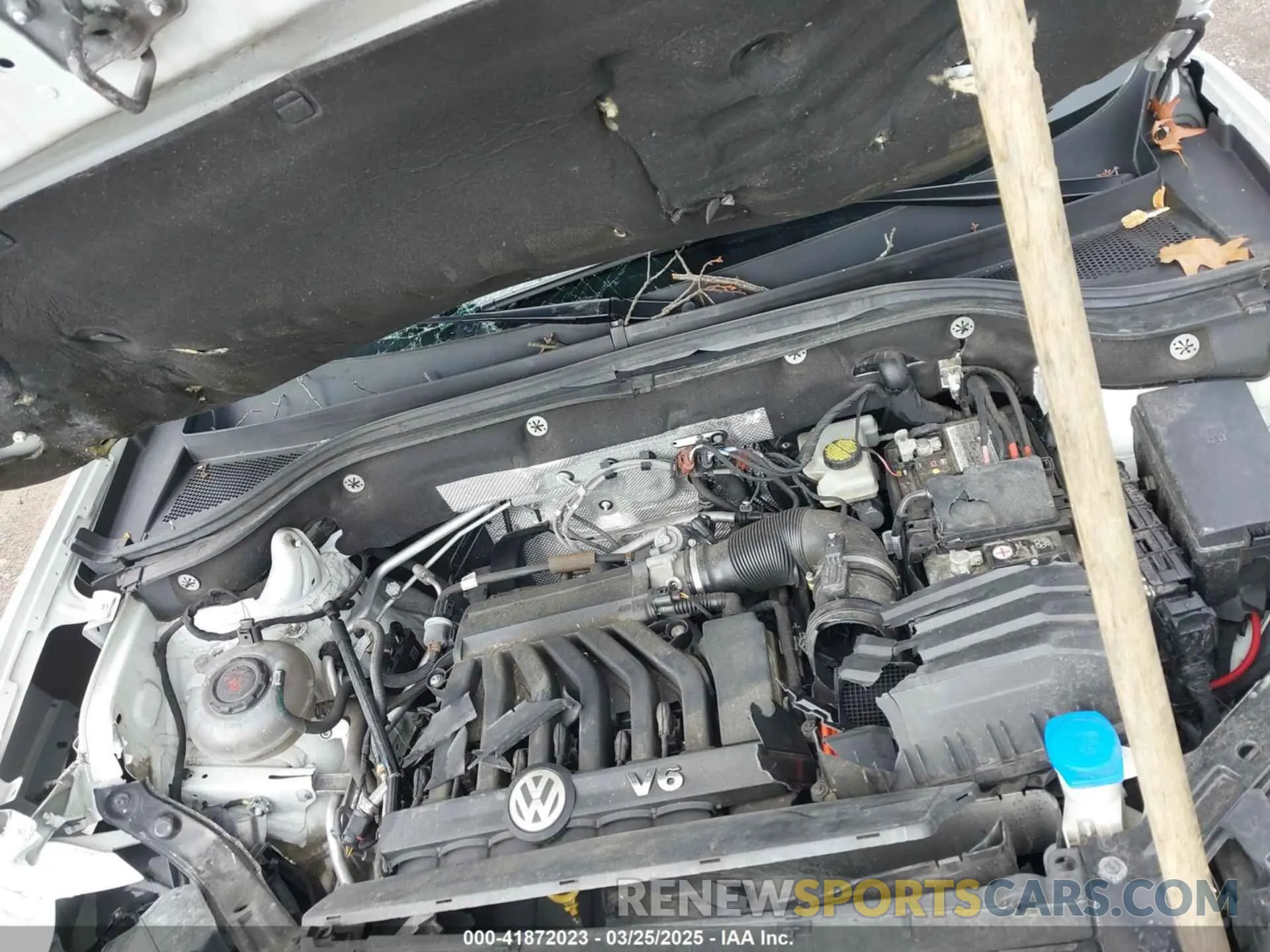 10 fotografías del automóvil dañado 1V2MR2CAXKC594264 VOLKSWAGEN ATLAS 2019