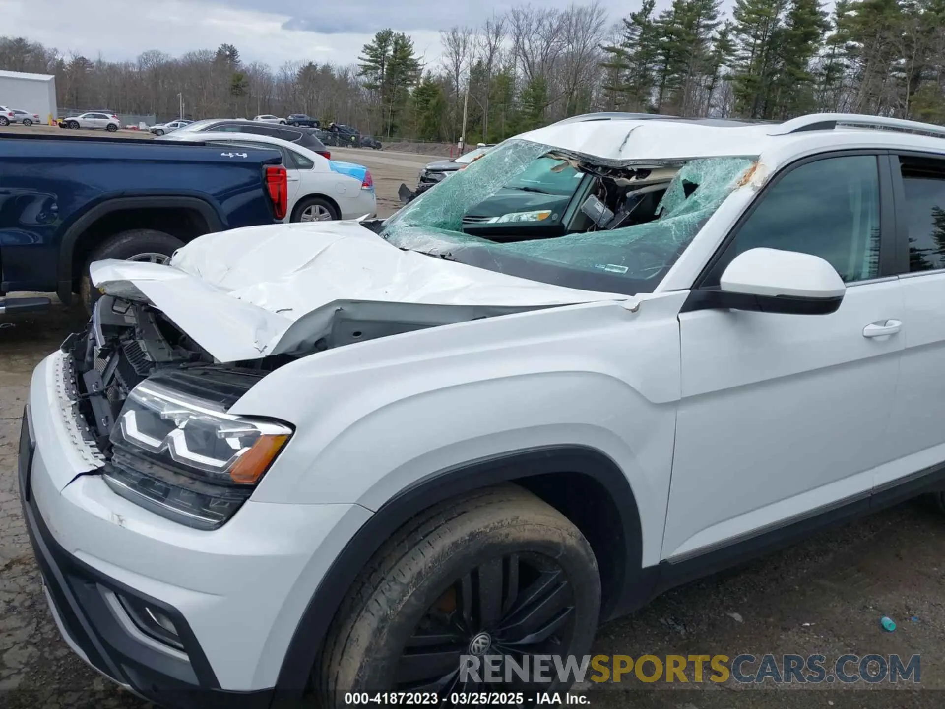 18 fotografías del automóvil dañado 1V2MR2CAXKC594264 VOLKSWAGEN ATLAS 2019