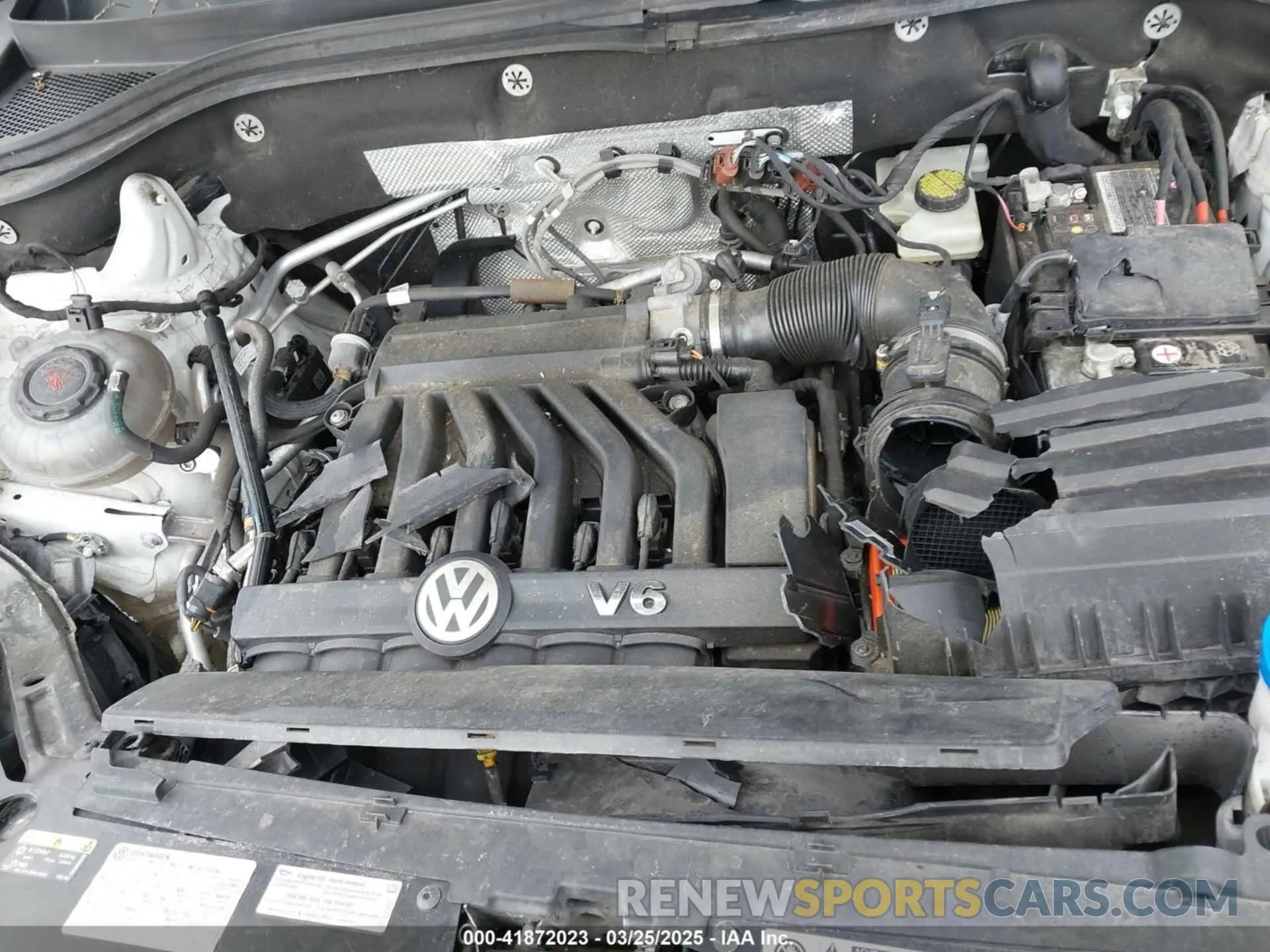 19 fotografías del automóvil dañado 1V2MR2CAXKC594264 VOLKSWAGEN ATLAS 2019