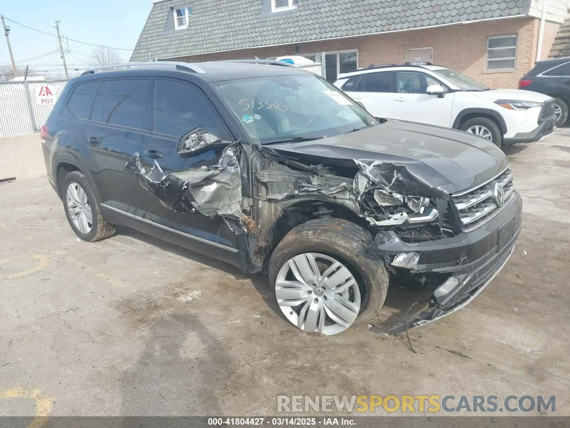 1 fotografías del automóvil dañado 1V2NR2CA1KC510871 VOLKSWAGEN ATLAS 2019