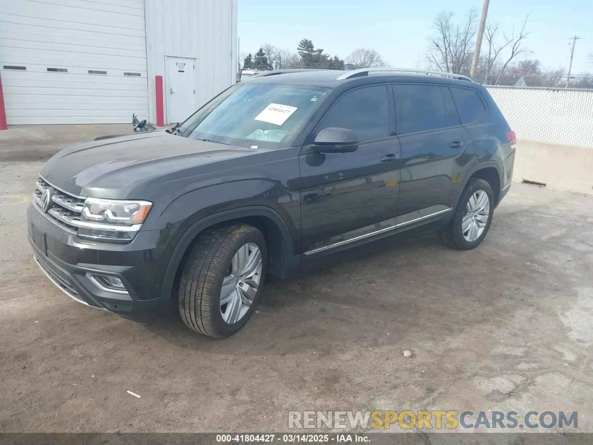 2 fotografías del automóvil dañado 1V2NR2CA1KC510871 VOLKSWAGEN ATLAS 2019