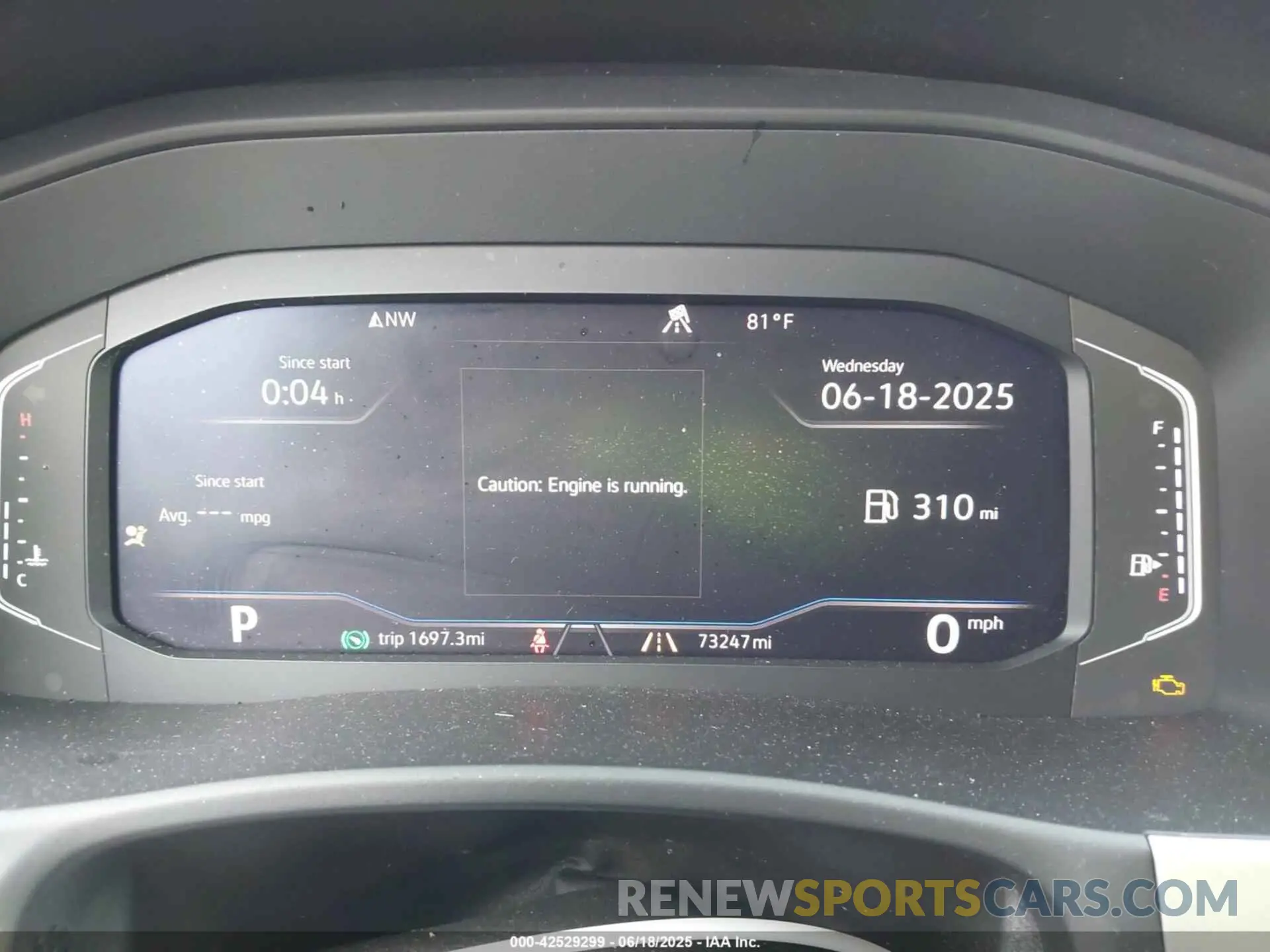 7 fotografías del automóvil dañado 1V2NR2CA3KC555536 VOLKSWAGEN ATLAS 2019