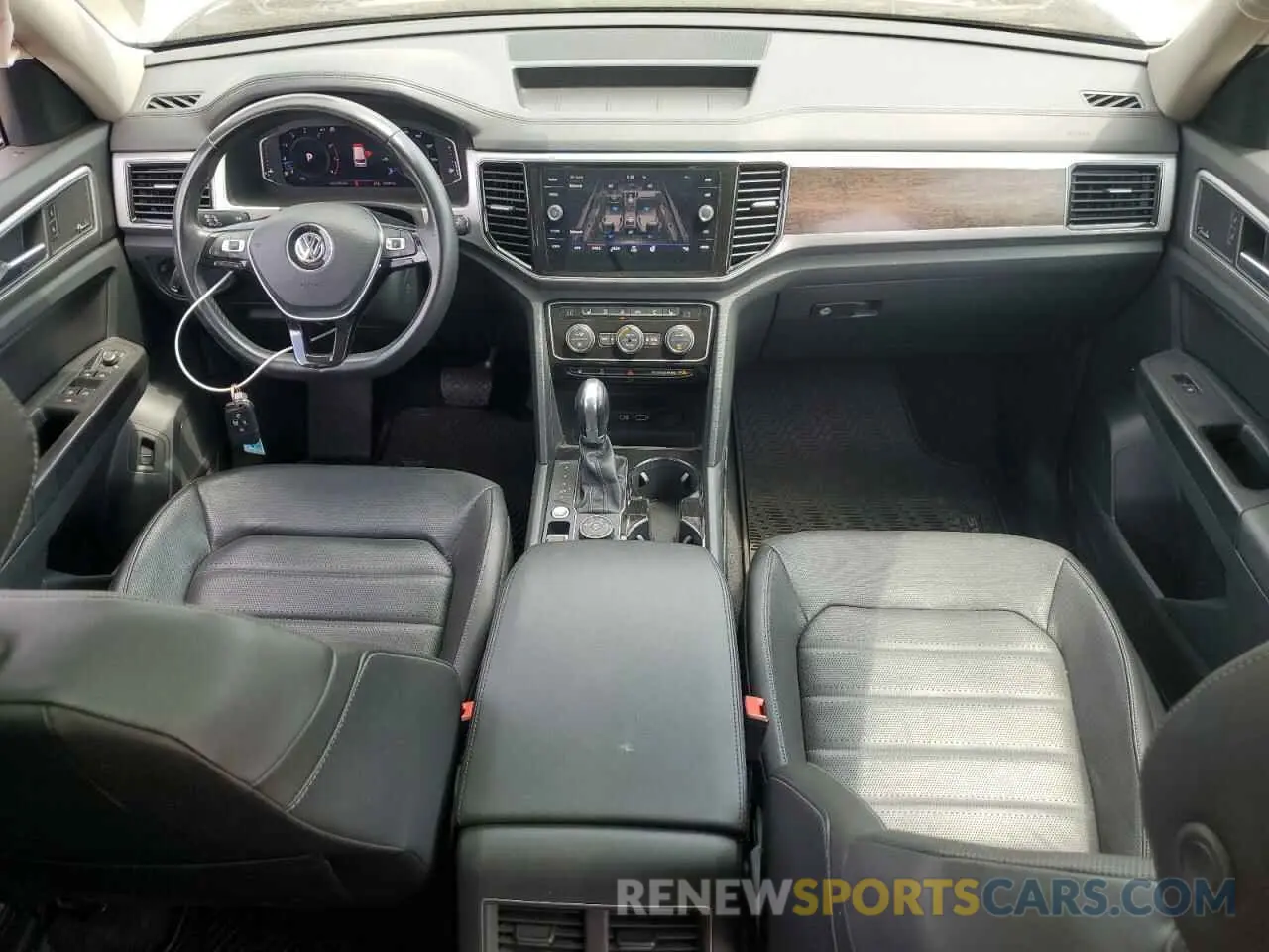 8 fotografías del automóvil dañado 1V2NR2CA3KC575995 VOLKSWAGEN ATLAS 2019