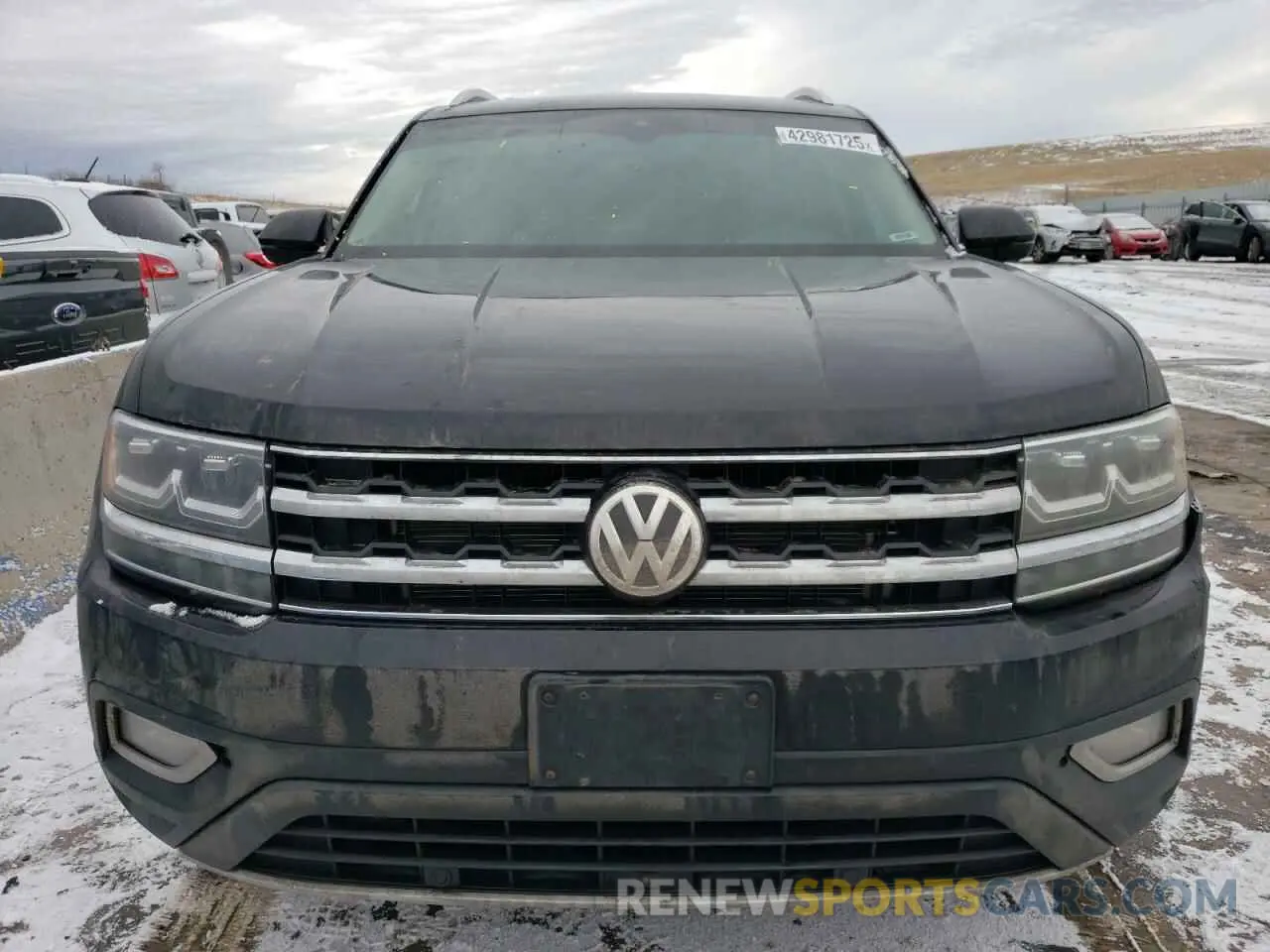 5 fotografías del automóvil dañado 1V2NR2CA3KC594210 VOLKSWAGEN ATLAS 2019