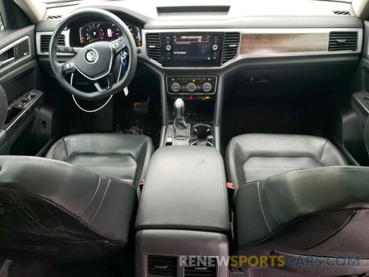 8 fotografías del automóvil dañado 1V2NR2CA3KC594210 VOLKSWAGEN ATLAS 2019