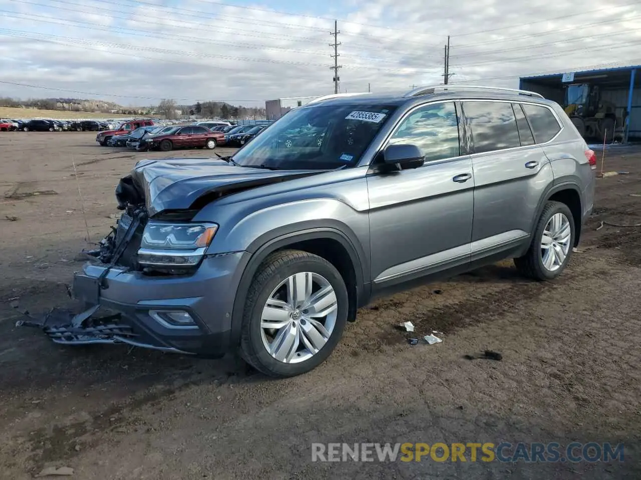 1 fotografías del automóvil dañado 1V2NR2CA4KC550880 VOLKSWAGEN ATLAS 2019