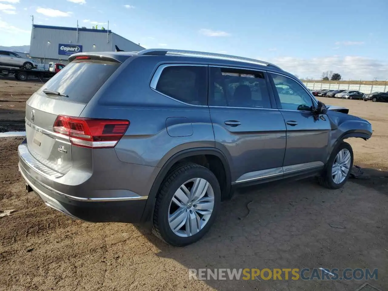 3 fotografías del automóvil dañado 1V2NR2CA4KC550880 VOLKSWAGEN ATLAS 2019