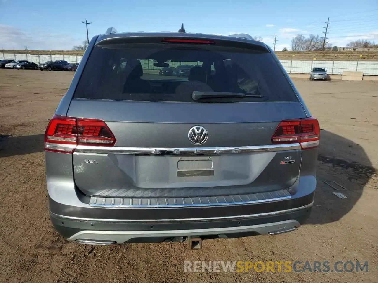 6 fotografías del automóvil dañado 1V2NR2CA4KC550880 VOLKSWAGEN ATLAS 2019