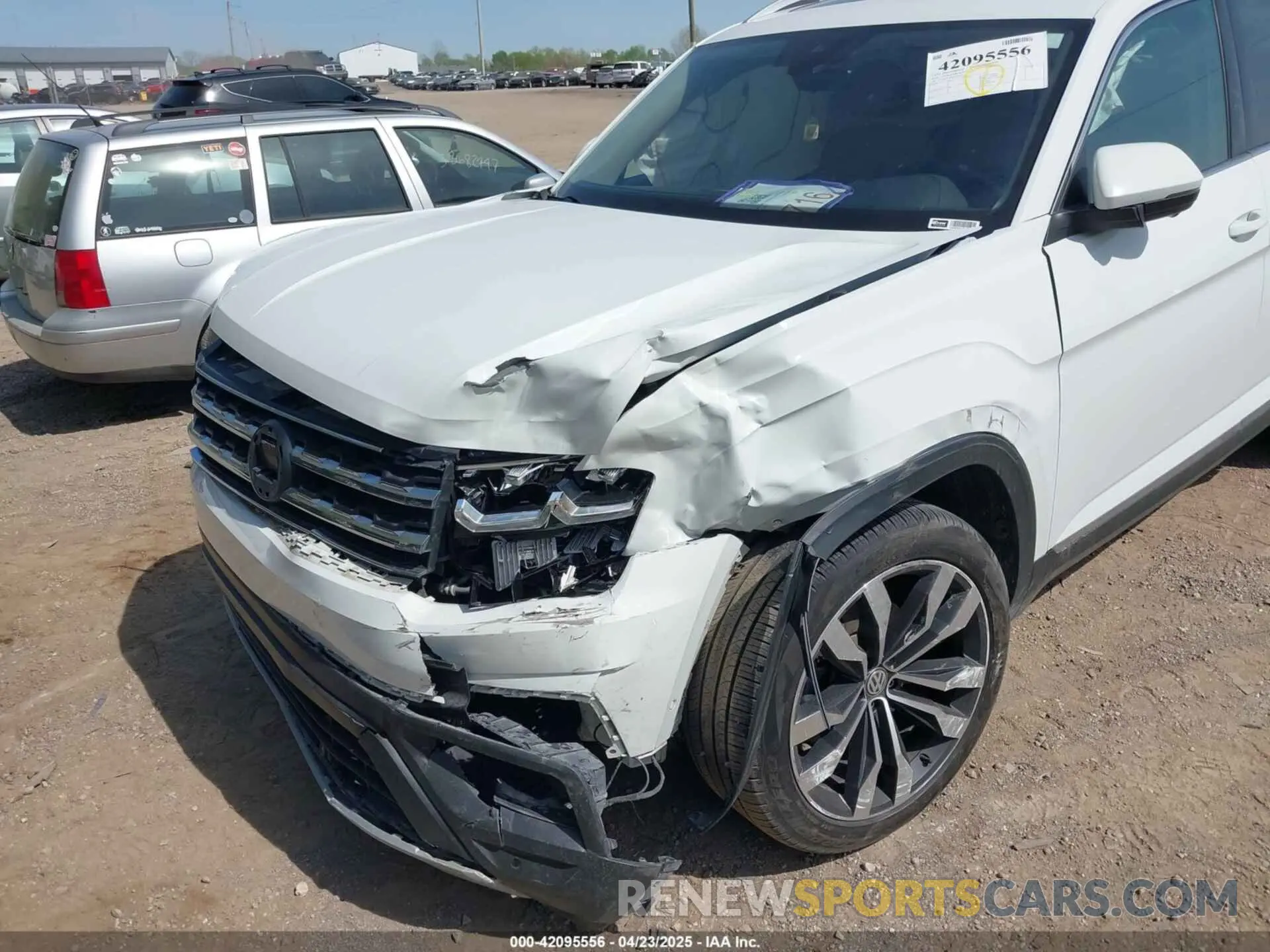 6 fotografías del automóvil dañado 1V2NR2CA4KC612472 VOLKSWAGEN ATLAS 2019