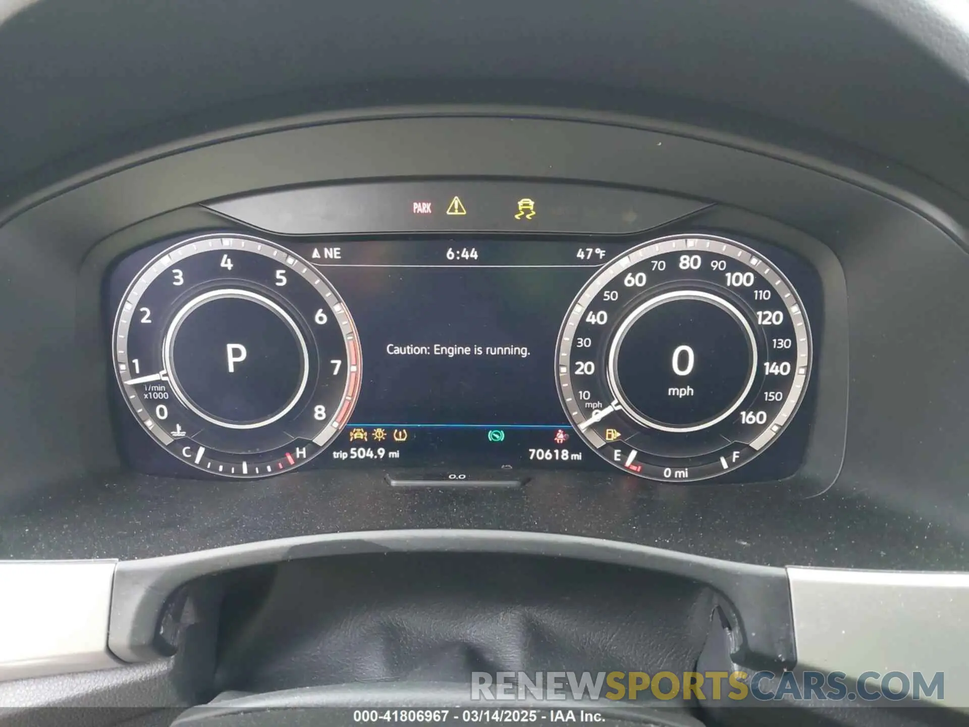 7 fotografías del automóvil dañado 1V2NR2CA5KC507911 VOLKSWAGEN ATLAS 2019