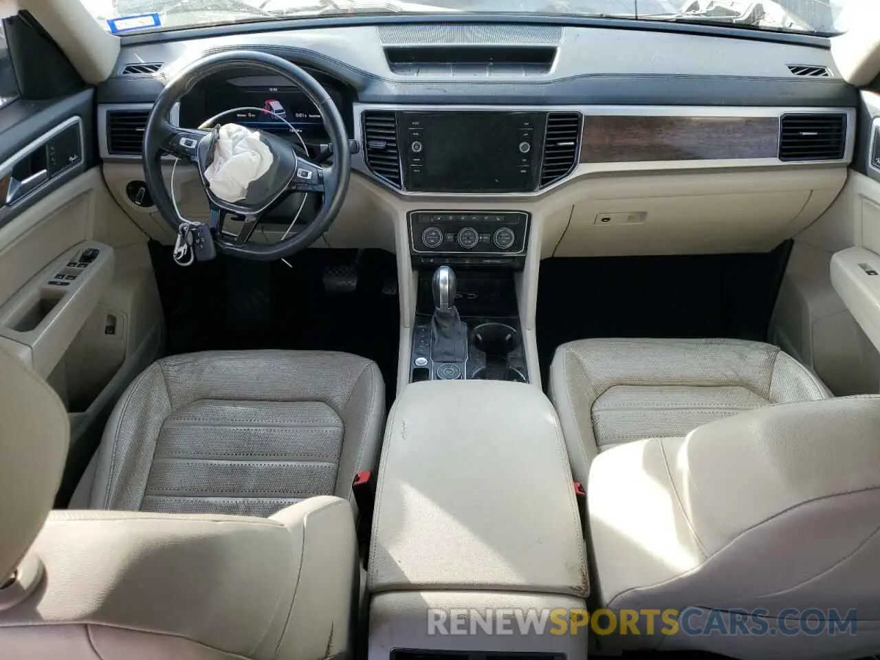 8 fotografías del automóvil dañado 1V2NR2CA6KC503267 VOLKSWAGEN ATLAS 2019