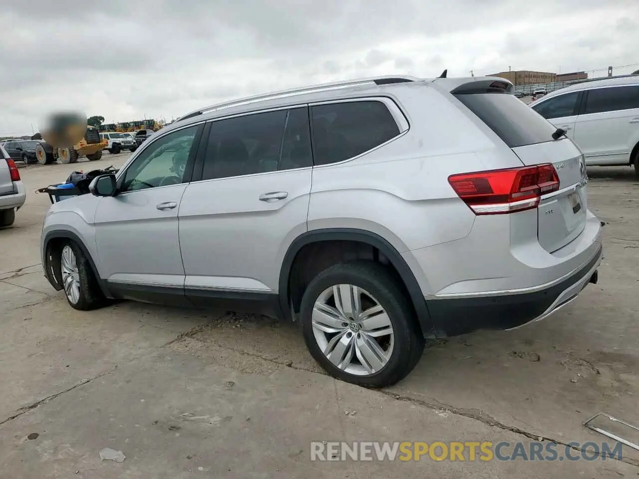 2 fotografías del automóvil dañado 1V2NR2CA9KC506504 VOLKSWAGEN ATLAS 2019