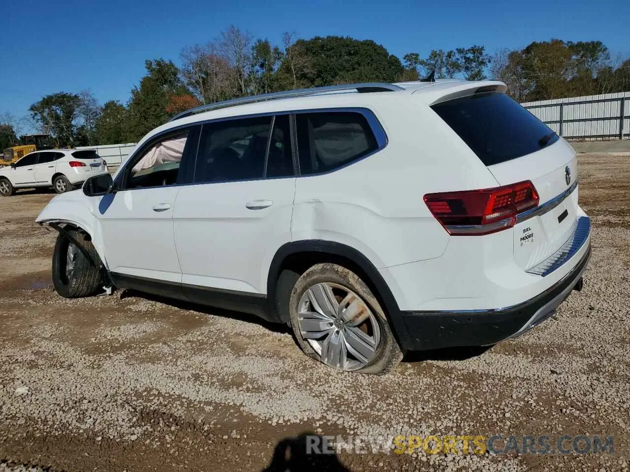 2 fotografías del automóvil dañado 1V2NR2CAXKC532657 VOLKSWAGEN ATLAS 2019