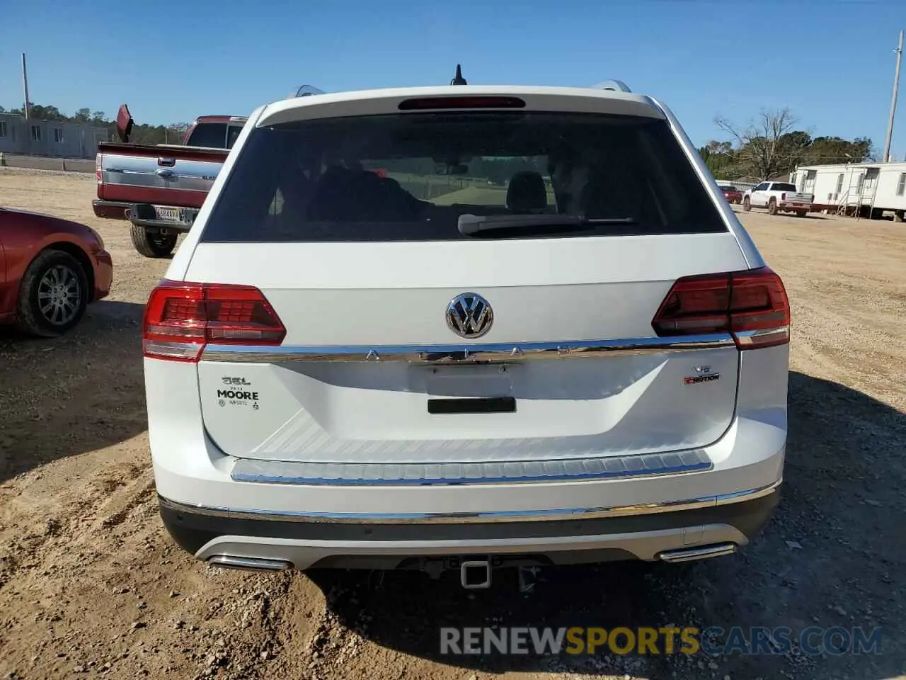 6 fotografías del automóvil dañado 1V2NR2CAXKC532657 VOLKSWAGEN ATLAS 2019