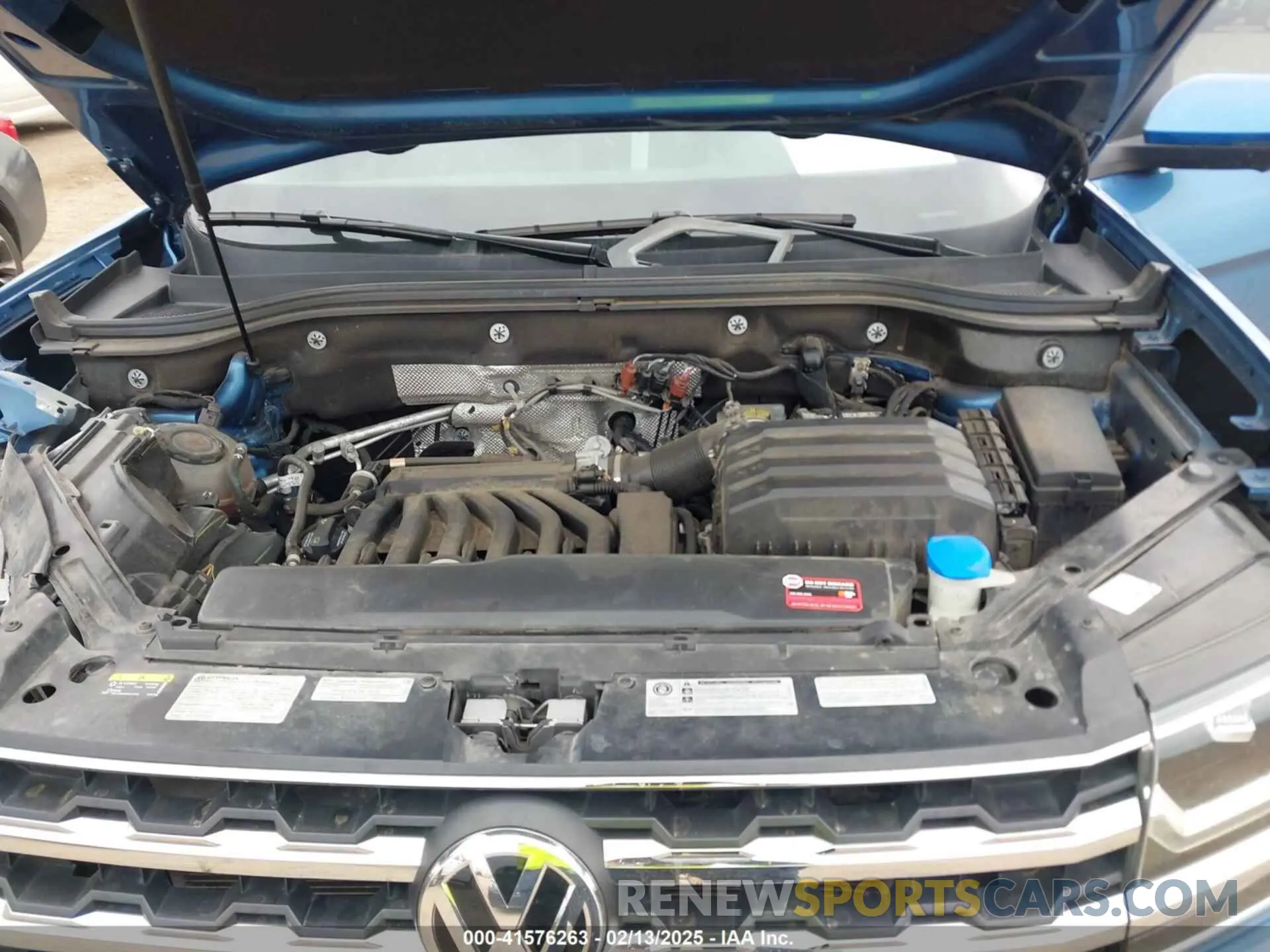 10 fotografías del automóvil dañado 1V2NR2CAXKC546025 VOLKSWAGEN ATLAS 2019