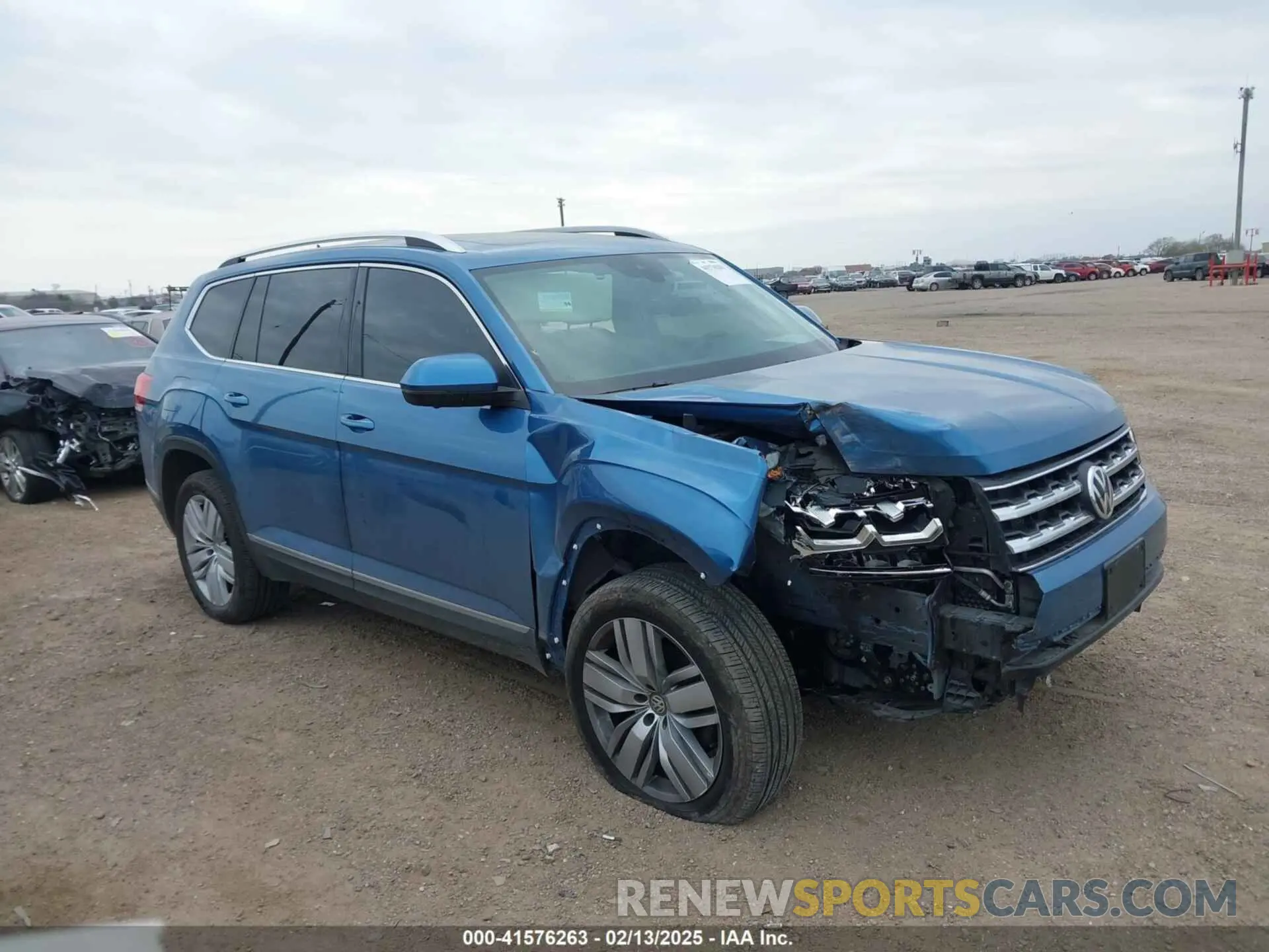13 fotografías del automóvil dañado 1V2NR2CAXKC546025 VOLKSWAGEN ATLAS 2019