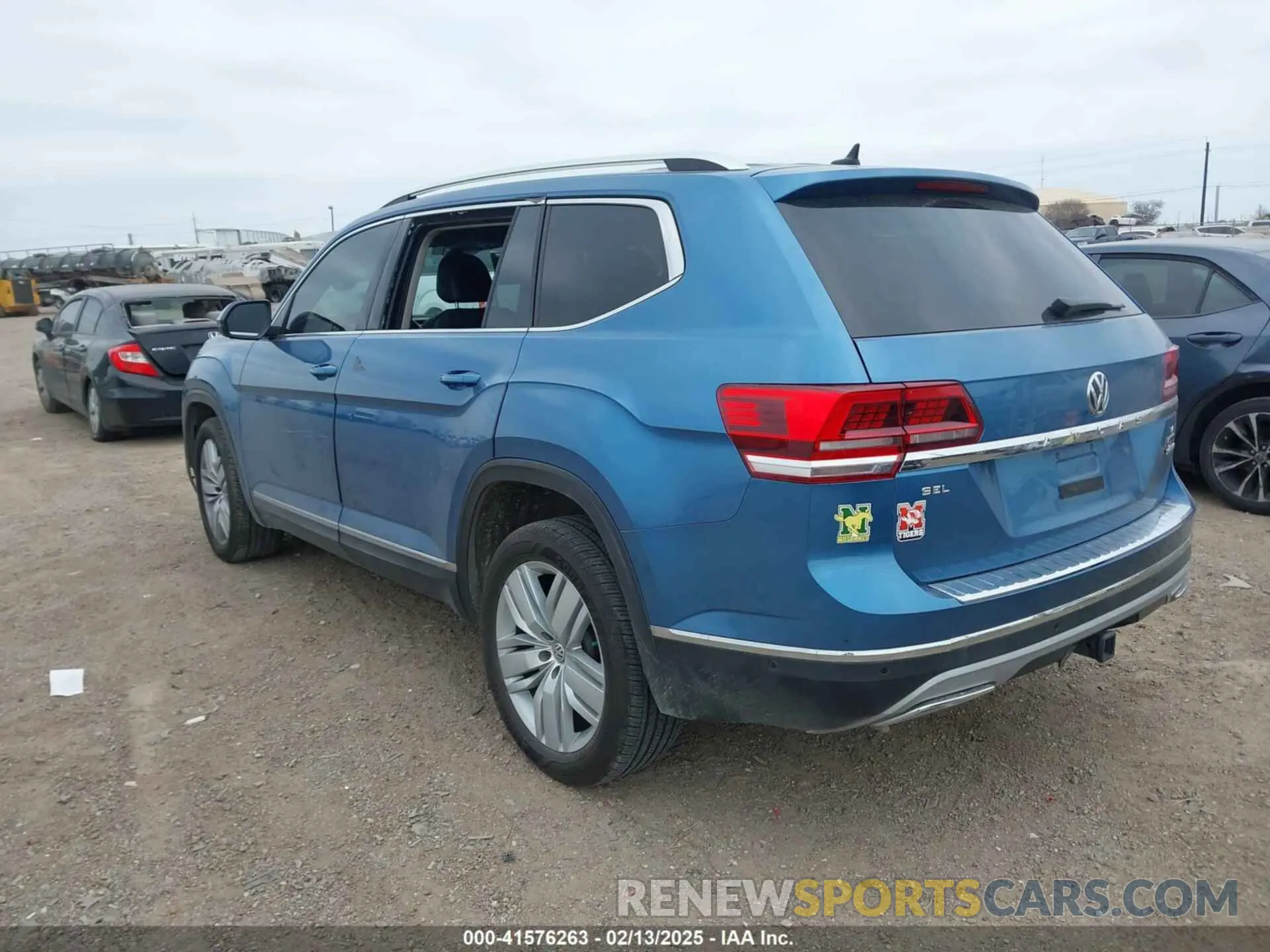 3 fotografías del automóvil dañado 1V2NR2CAXKC546025 VOLKSWAGEN ATLAS 2019