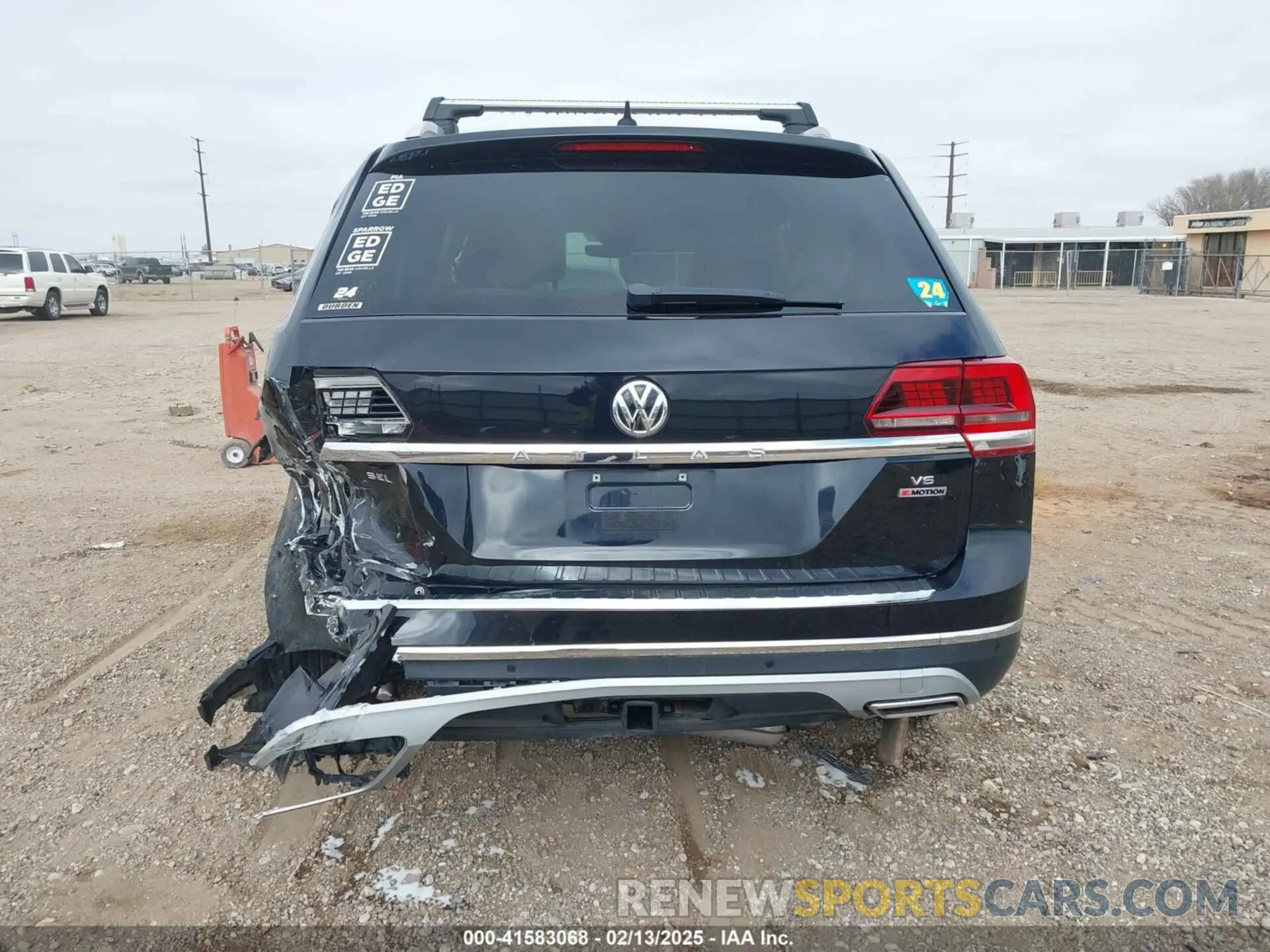 15 fotografías del automóvil dañado 1V2NR2CAXKC550320 VOLKSWAGEN ATLAS 2019